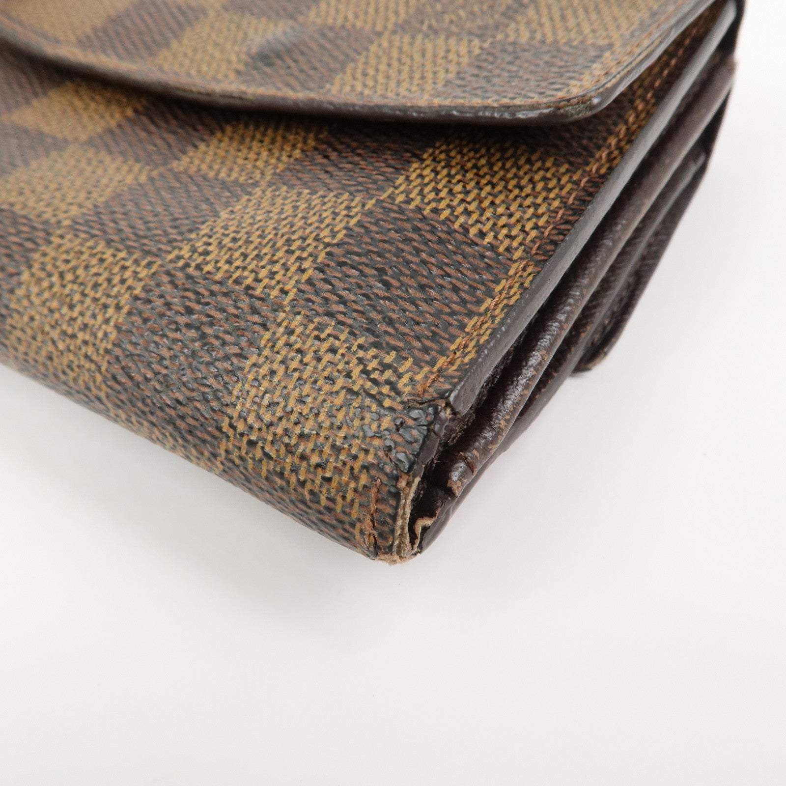 Louis Vuitton Damier Porte Monnaie Bier Carte Credit Wallet N61652
