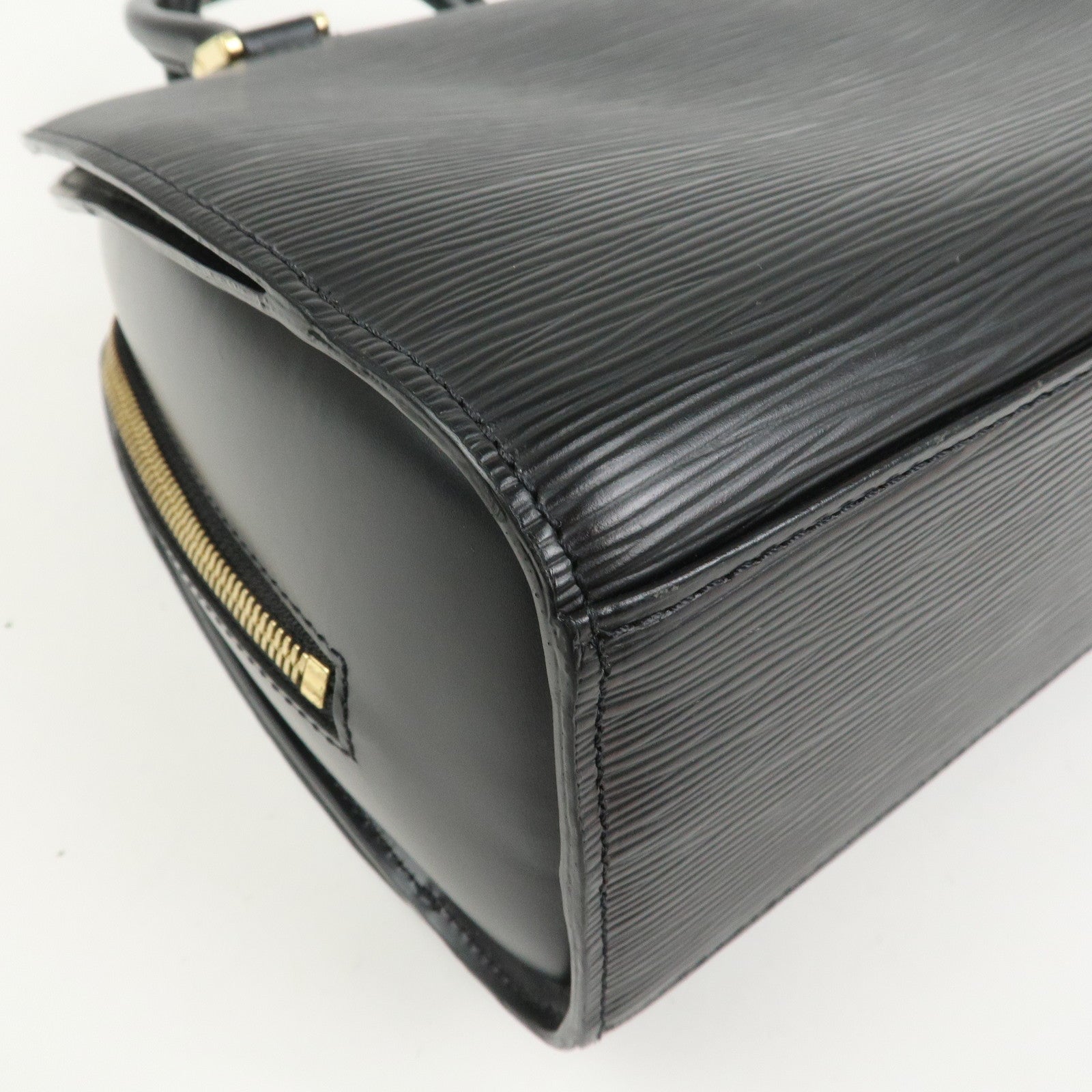 Louis Vuitton Epi Leather Pont Neuf Hand Bag Noir Black M52052