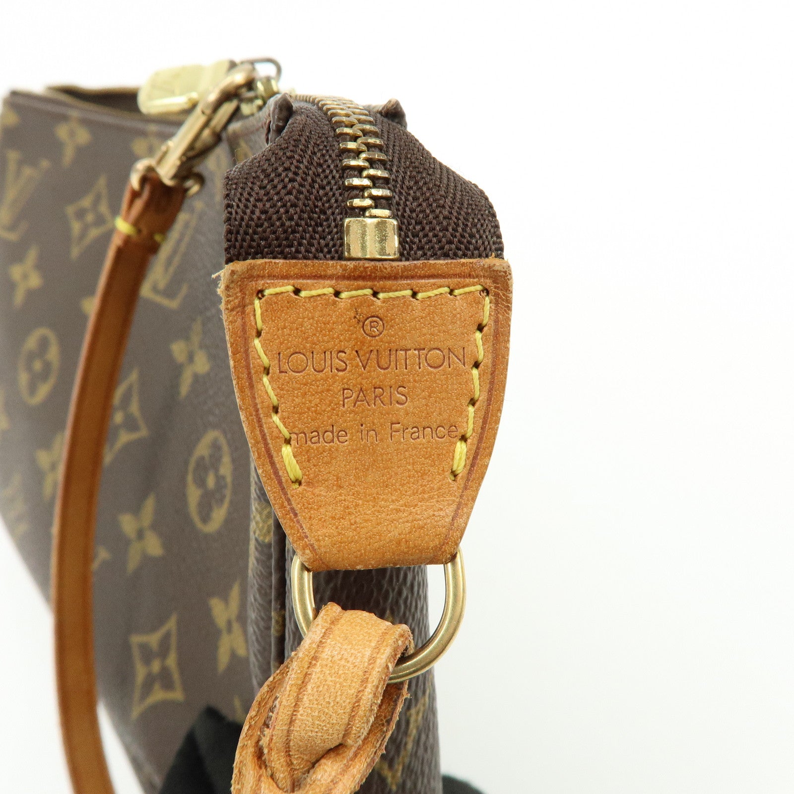 Louis Vuitton Monogram Pochette Accessoires Pouch Hand Bag M51980