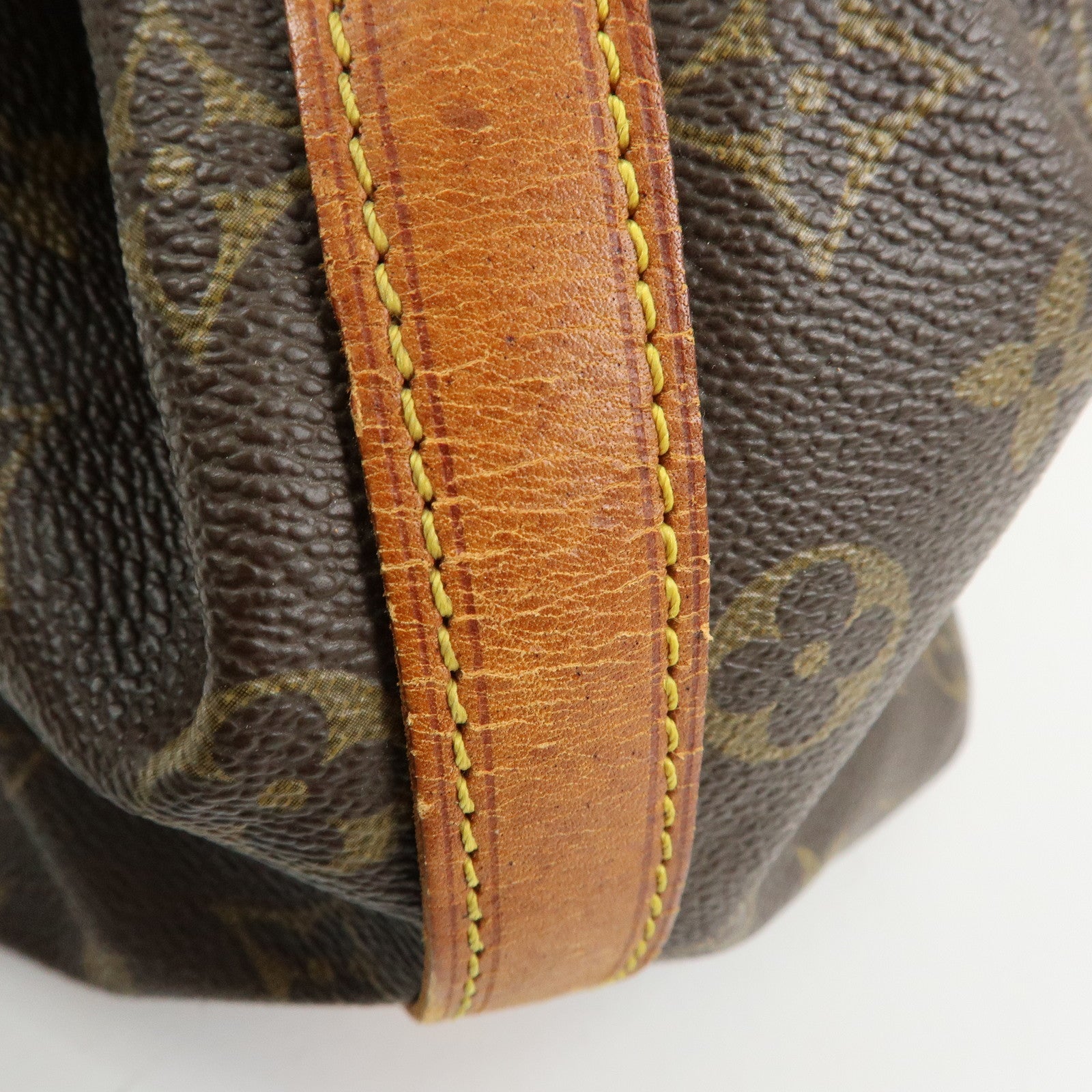 Louis Vuitton Monogram Petit Noe Canvas Shoulder Bag Brown M42226