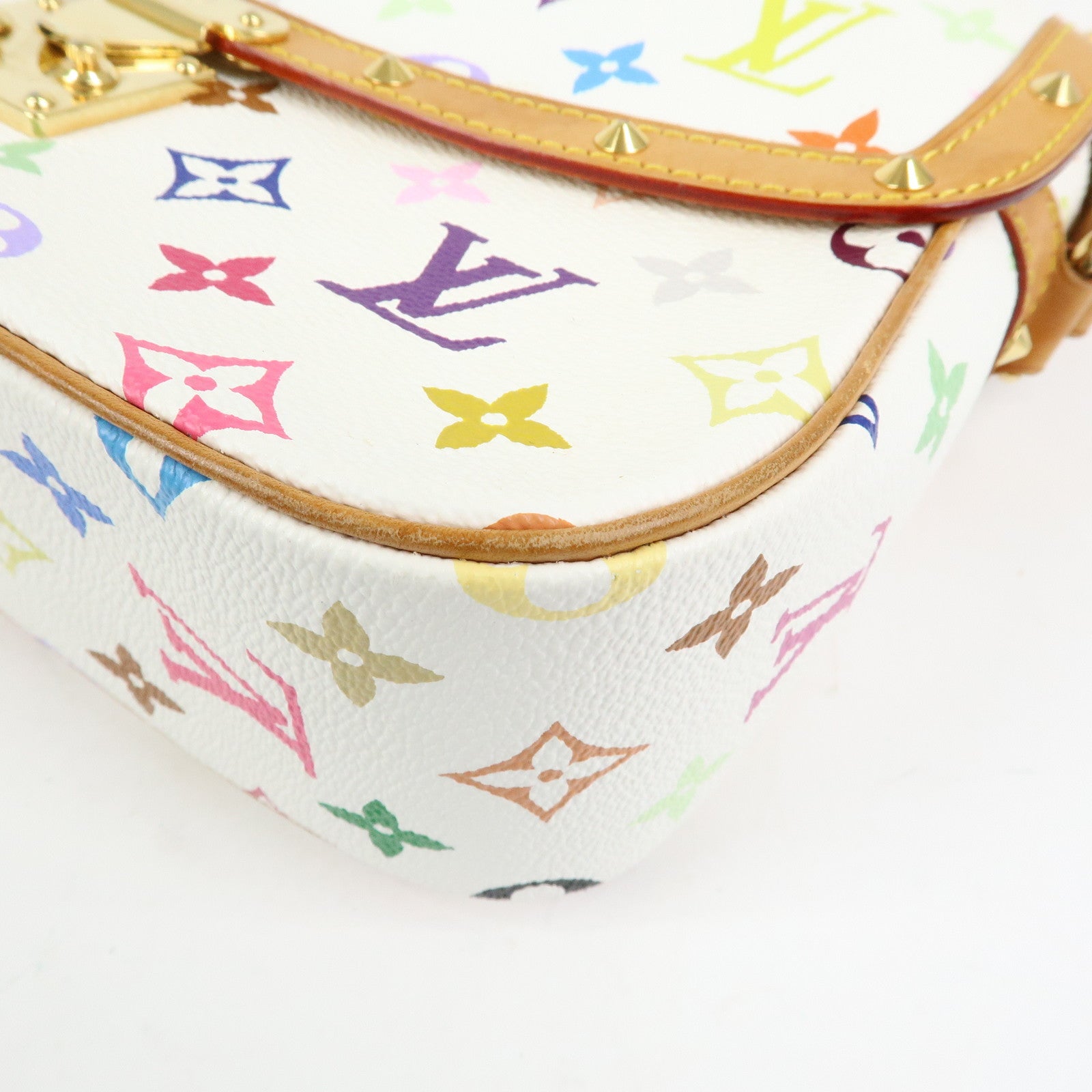 Louis Vuitton Monogram Multicolor Sologne Shoulder Bag Blanc M92661