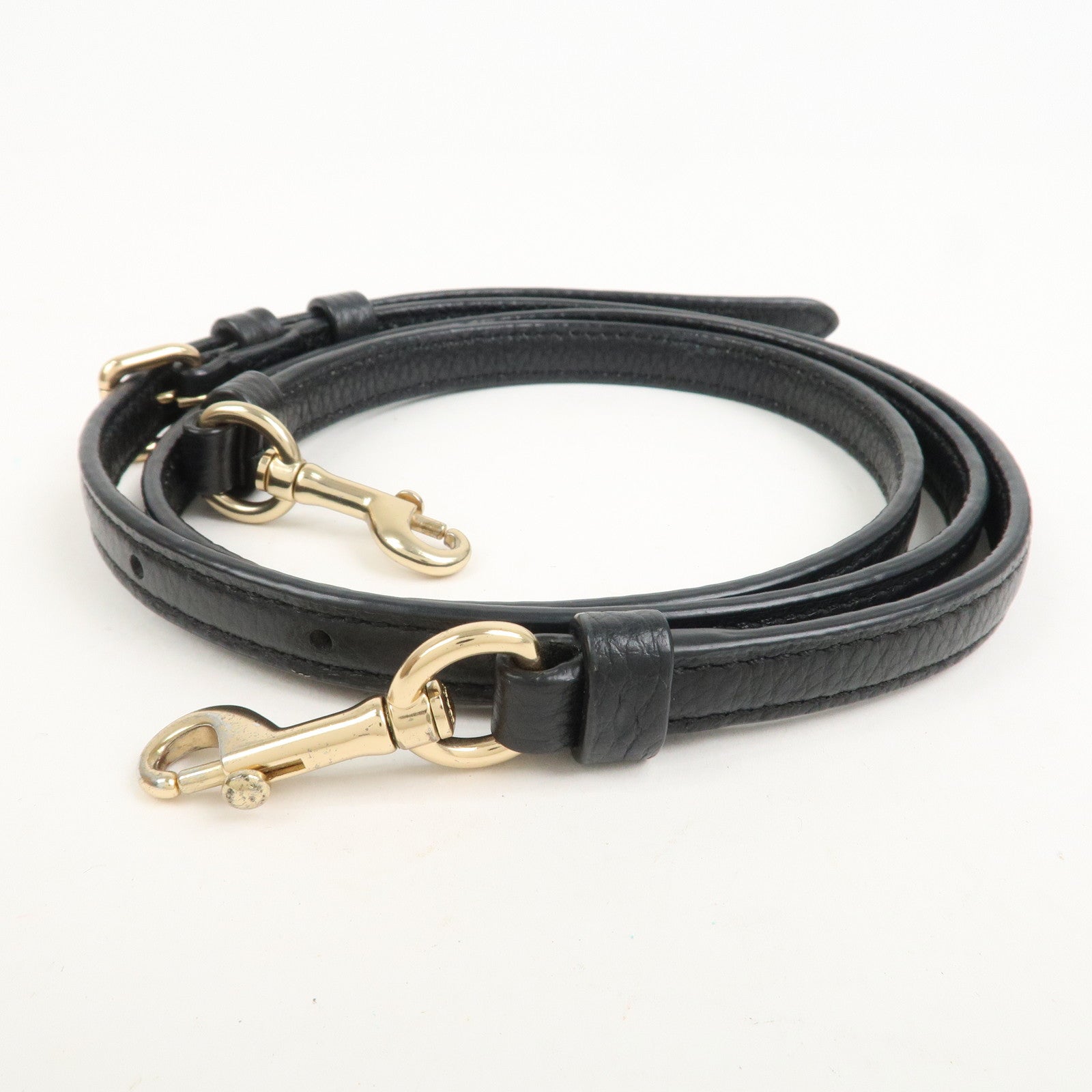 COACH Andy Leather 2Way Bag Crossbody Bag Hand Bag Beige Black