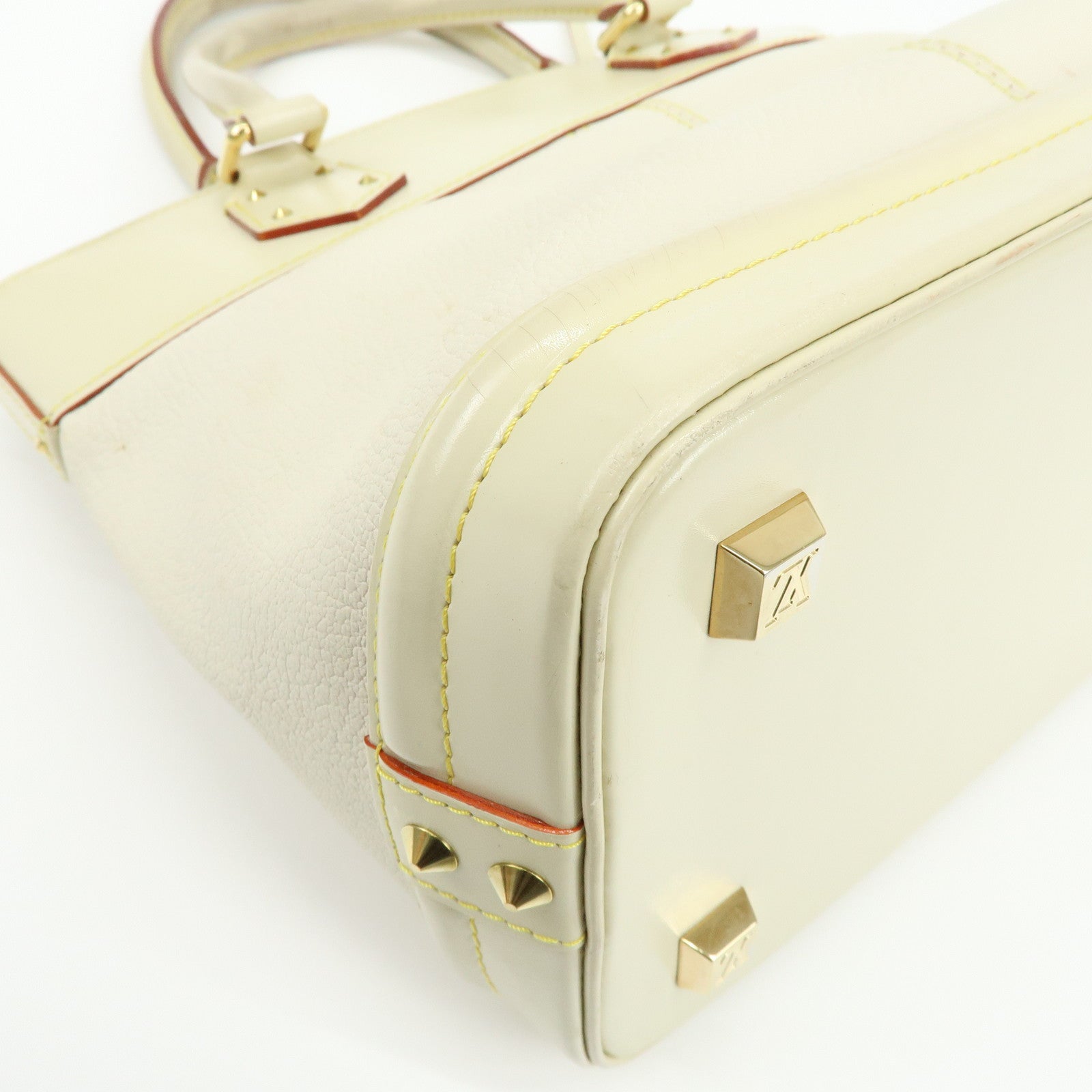 Louis Vuitton Suhari Lock It PM Hand Bag Blanc M91887