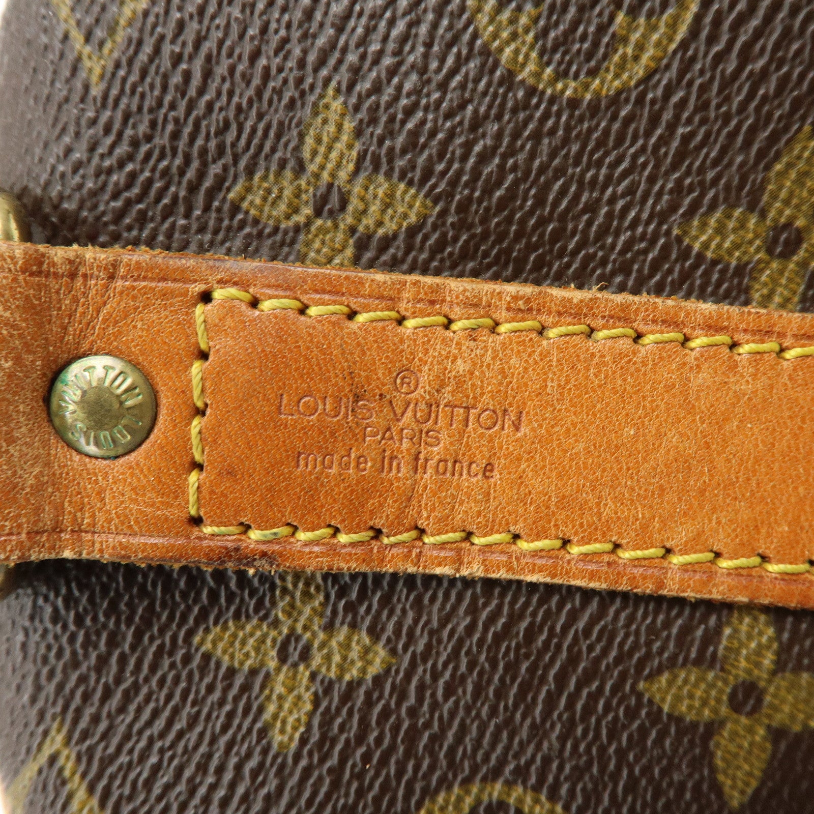 Louis Vuitton Monogram Keep All Bandouliere 55 Boston Bag M41414