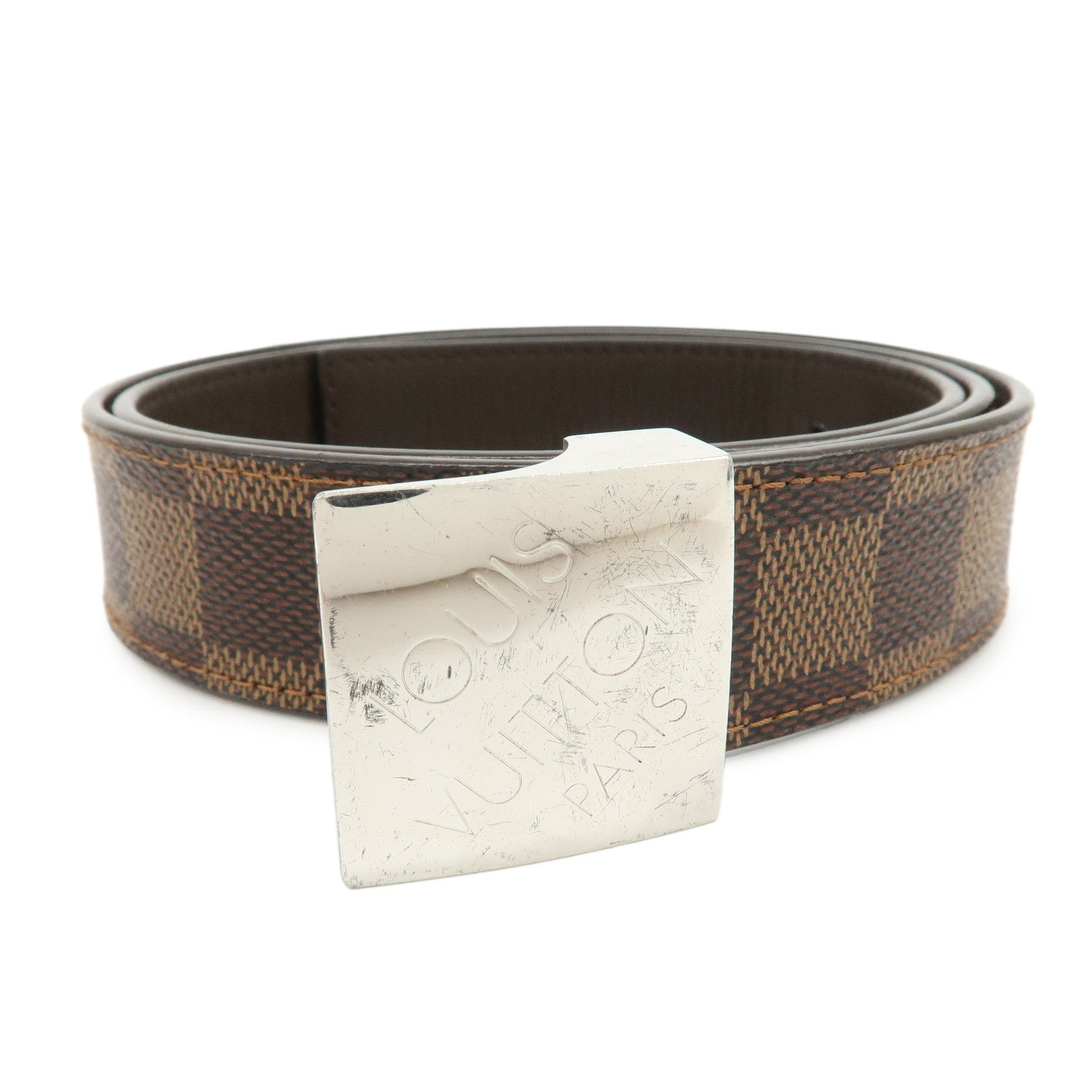 Louis Vuitton Damier Canvas Ceinture Carree Damier Ebene N6803