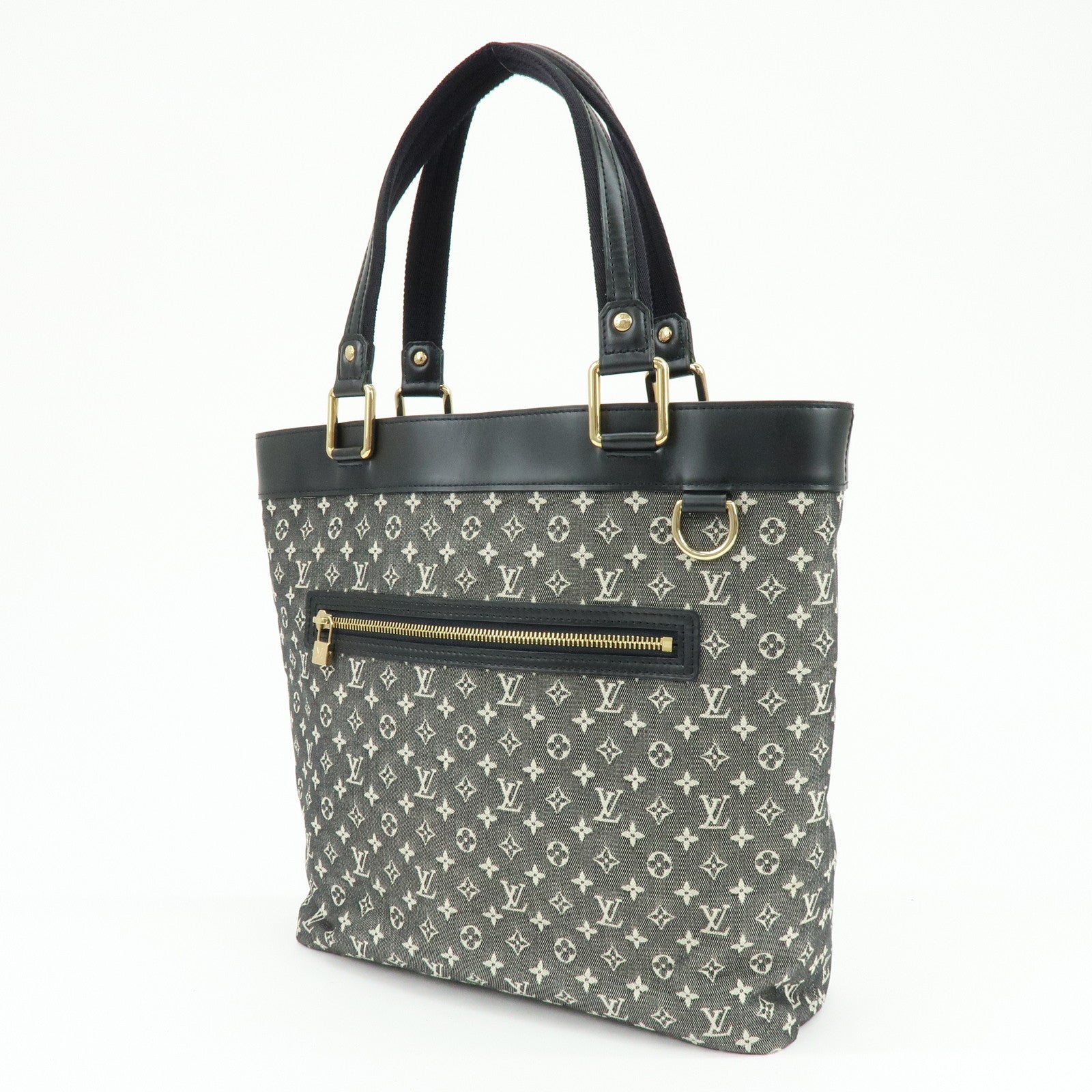 Louis Vuitton Monogram Mini Lucille GM Tote Hand Bag Noir M92609