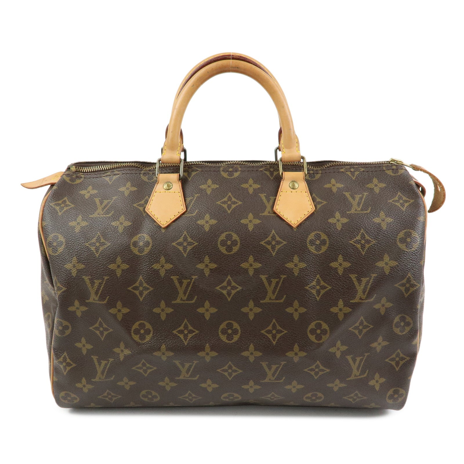 Louis Vuitton Monogram Speedy 35 Boston Bag Hand Bag M41524
