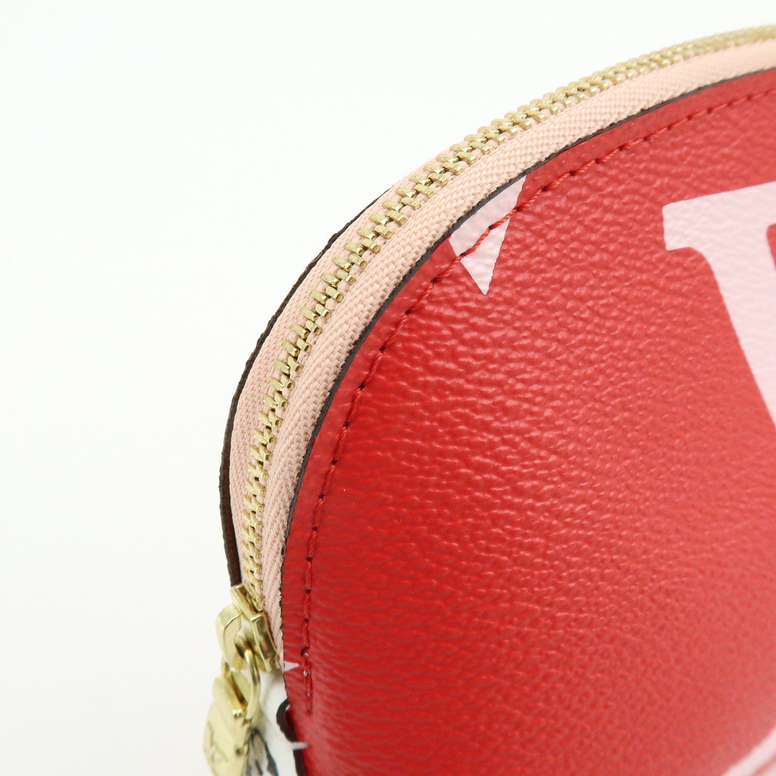 Louis Vuitton Monogram Giant Pochette Cosmetic PM Rouge M67694