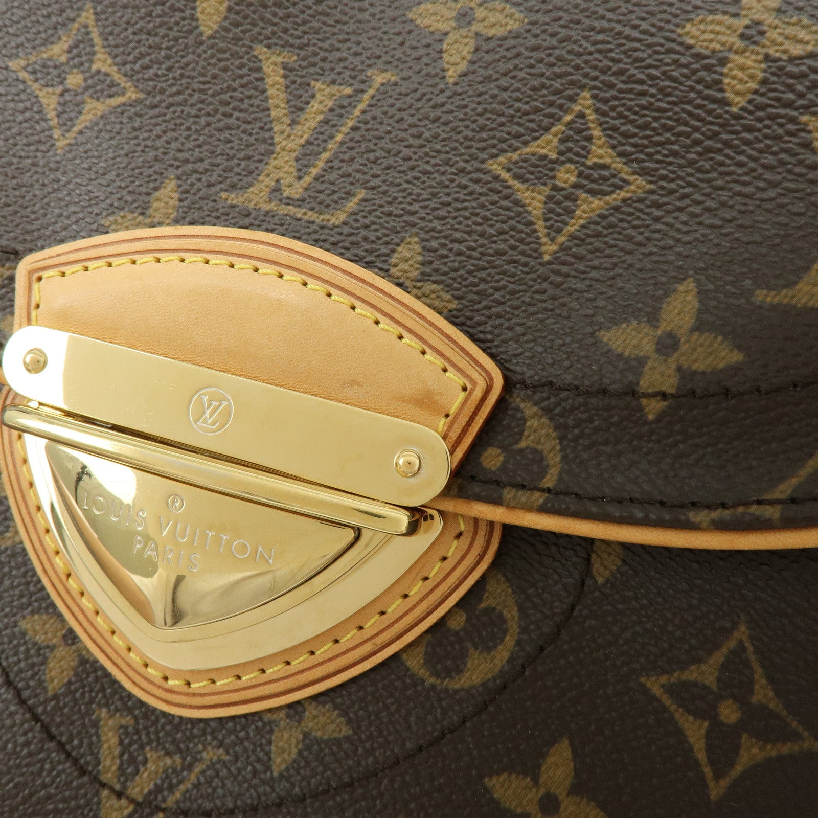 Louis Vuitton Monogram Beverly MM Shoulder Hand Bag Brown M40121