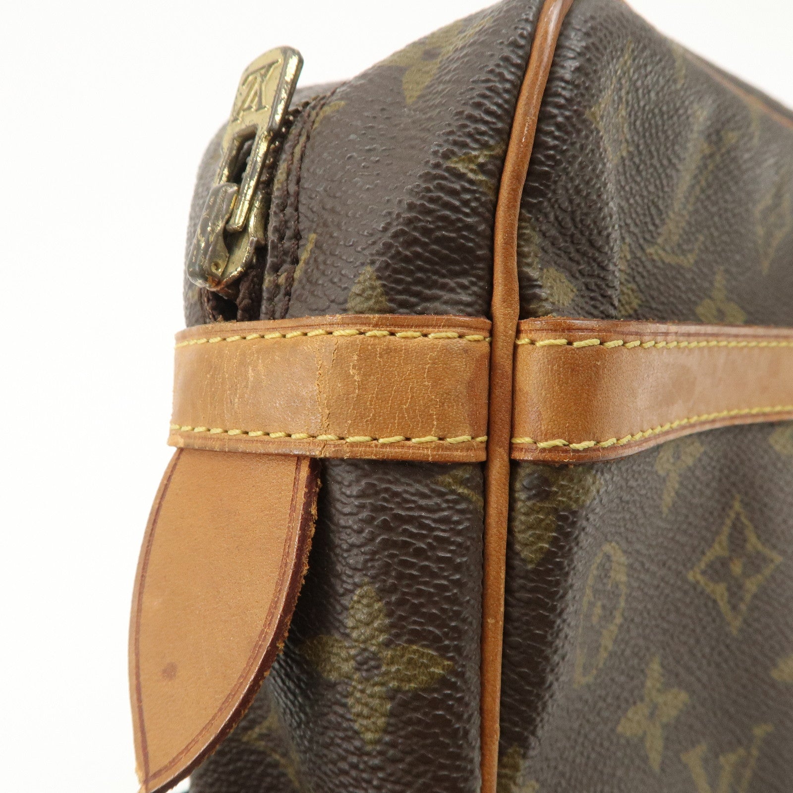 Louis Vuitton Monogram Compiegne 28 Pouch Clutch Bag Brown M51845
