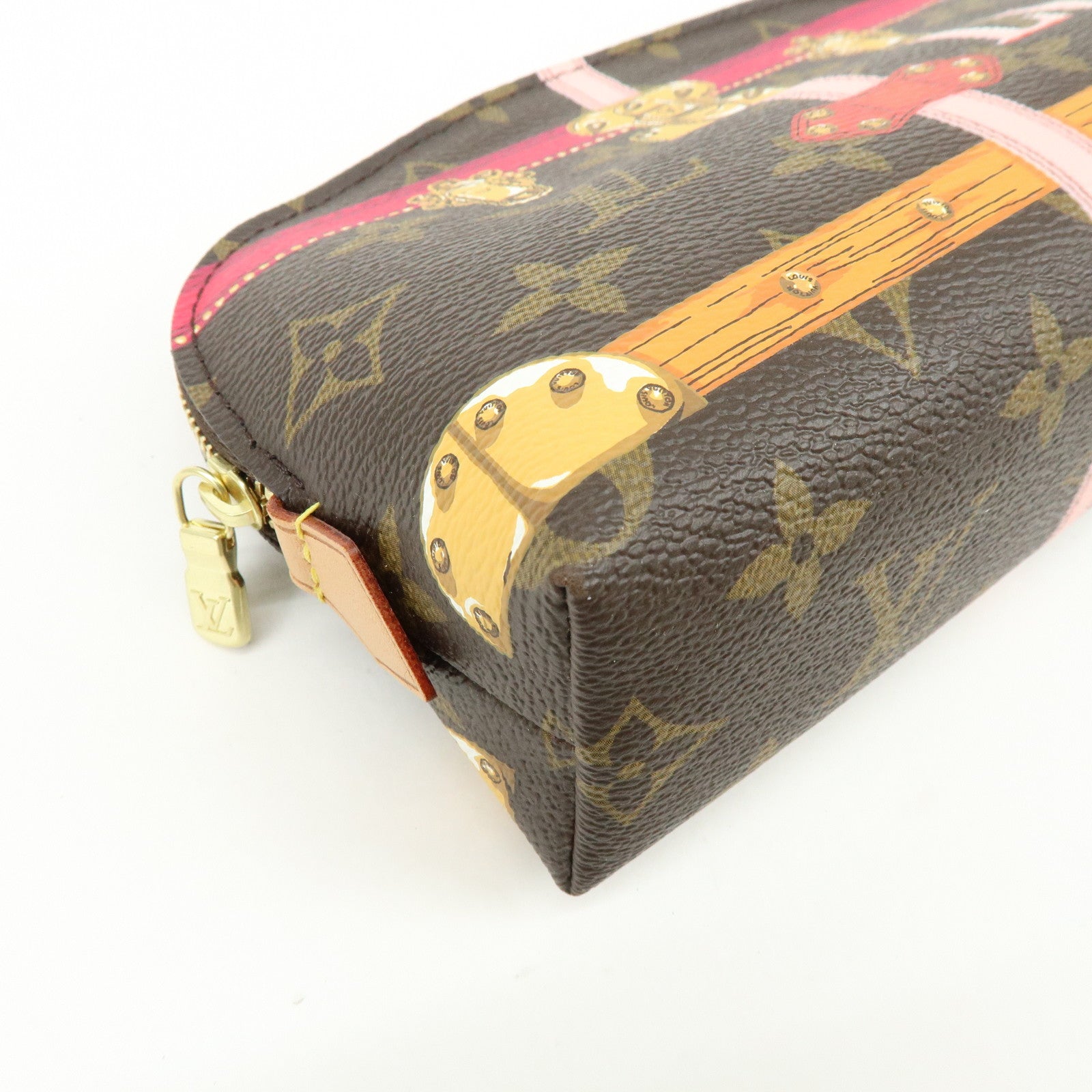 Louis Vuitton Monogram Summer Trunk Collection Pochette Cosmetic
