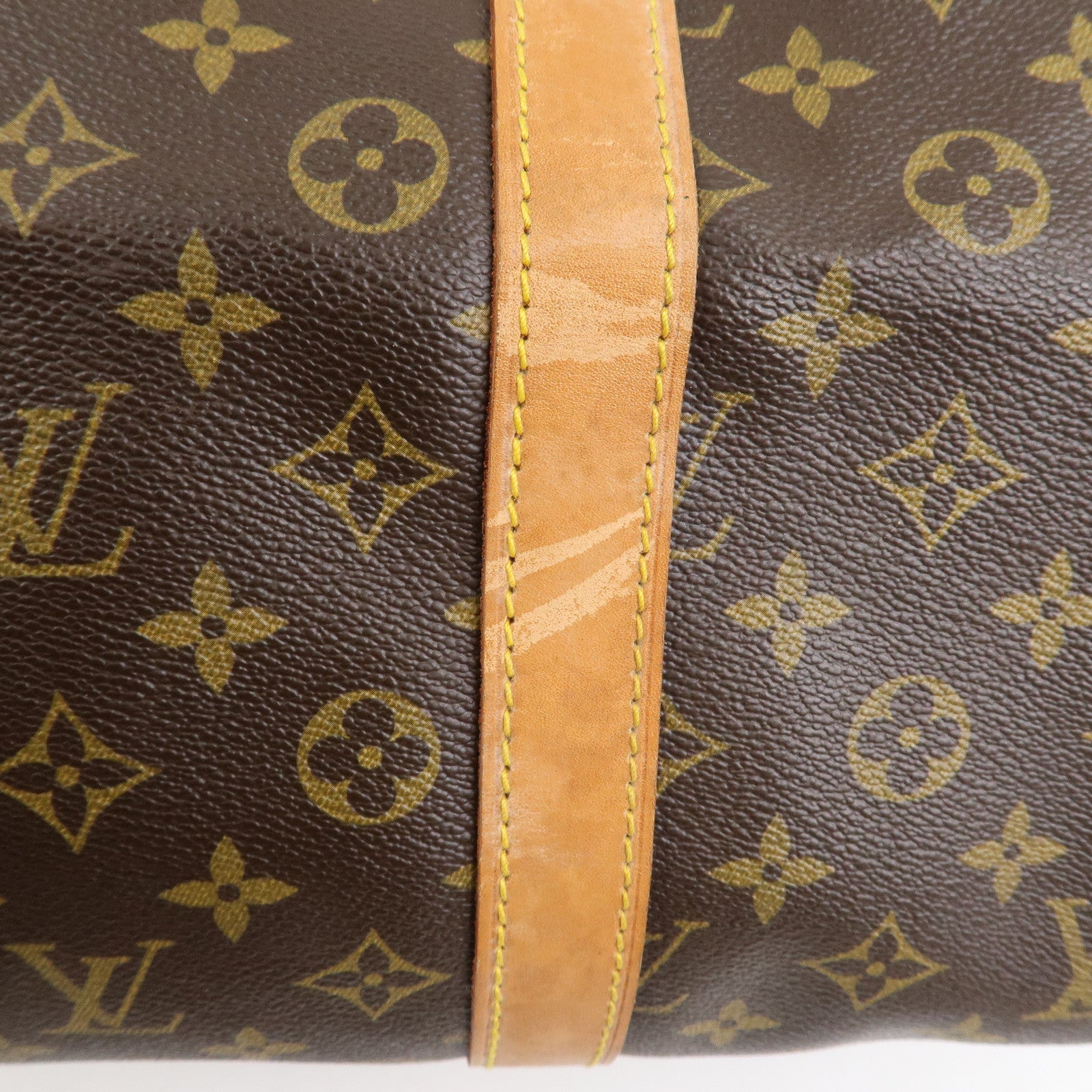 Louis Vuitton Monogram Keep All Bandouliere 55 Boston Bag M41414