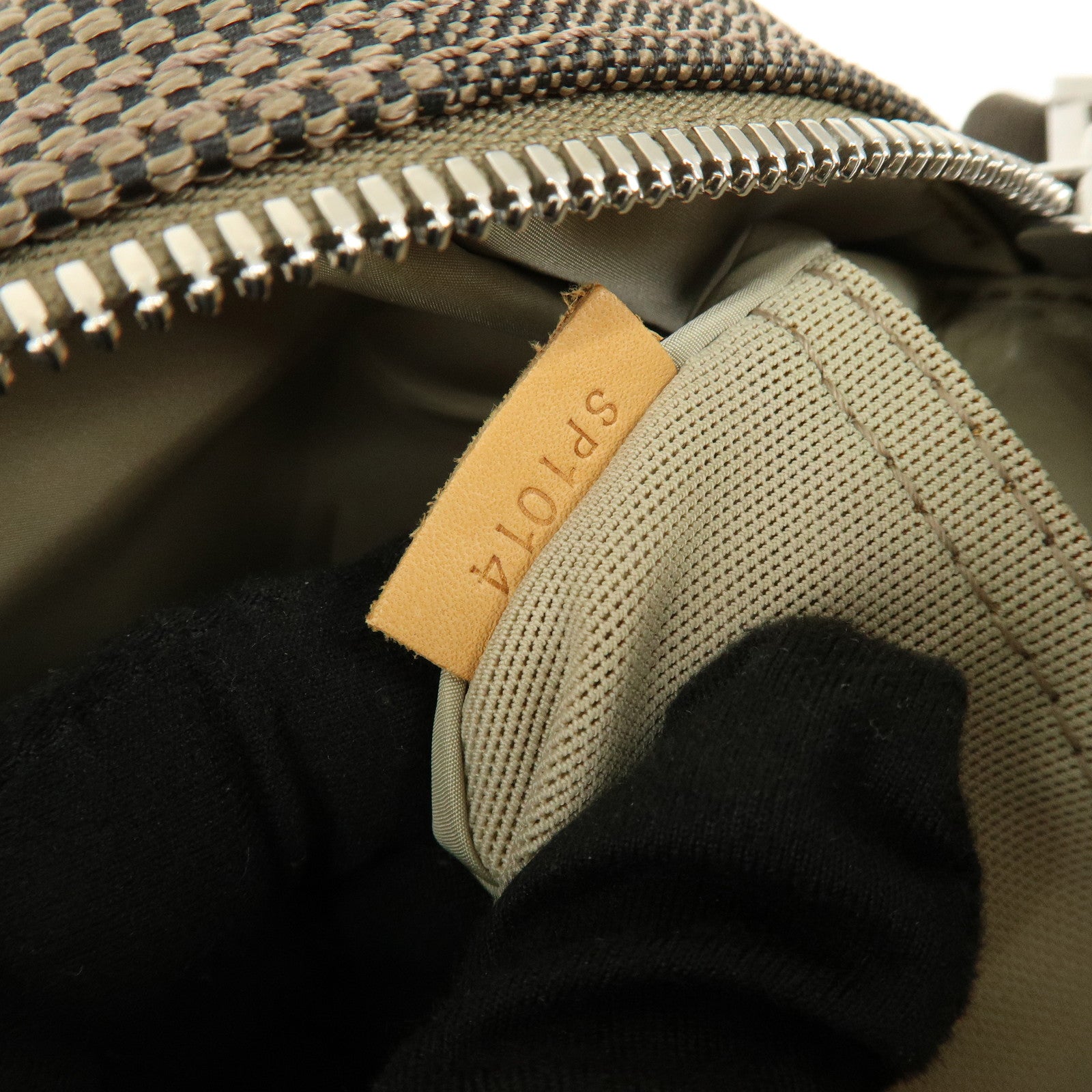 Louis Vuitton Damier Geant Citadin Shoulder Bag Terre M93040