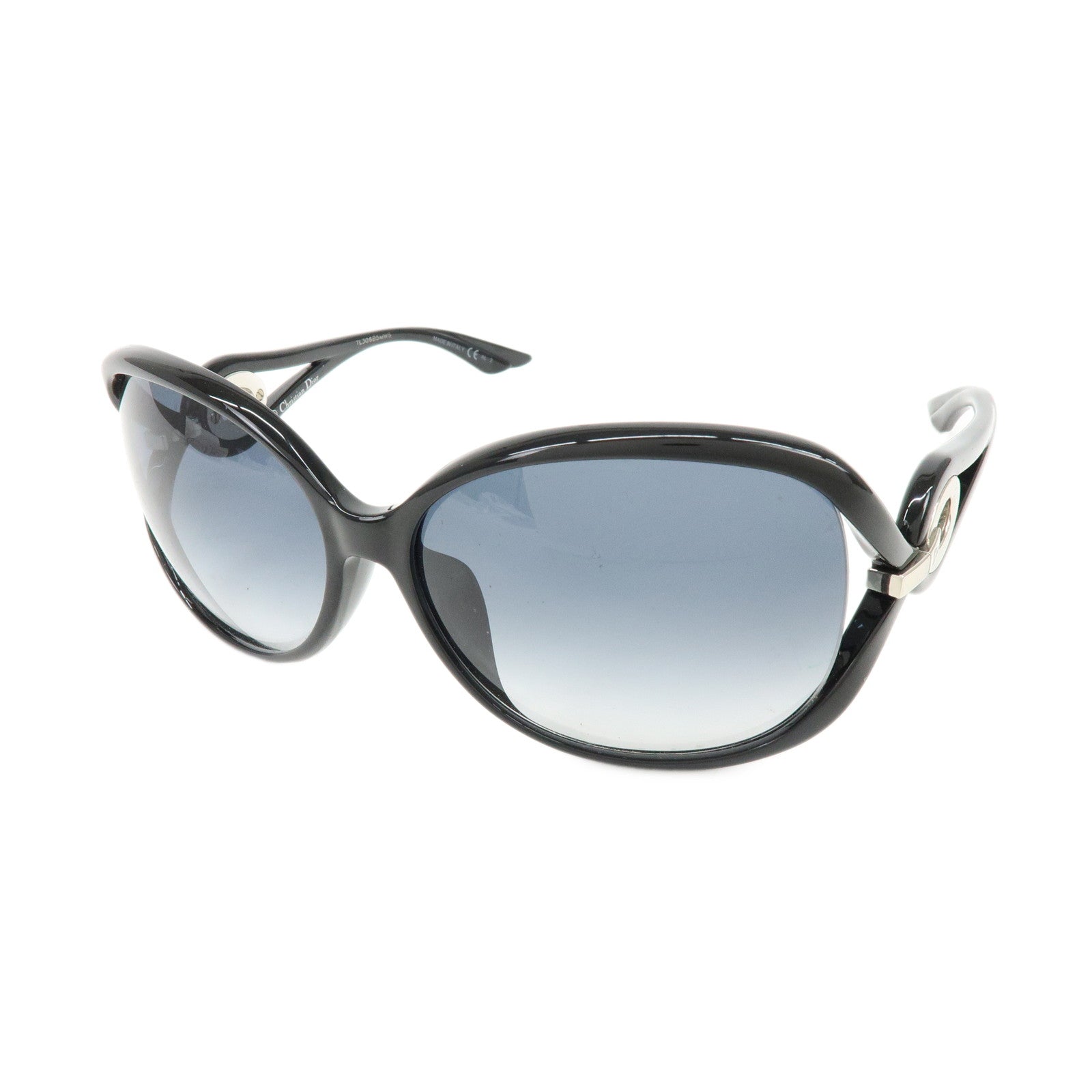 Christian Dior Plastic Sunglasses 62□15 120 Black