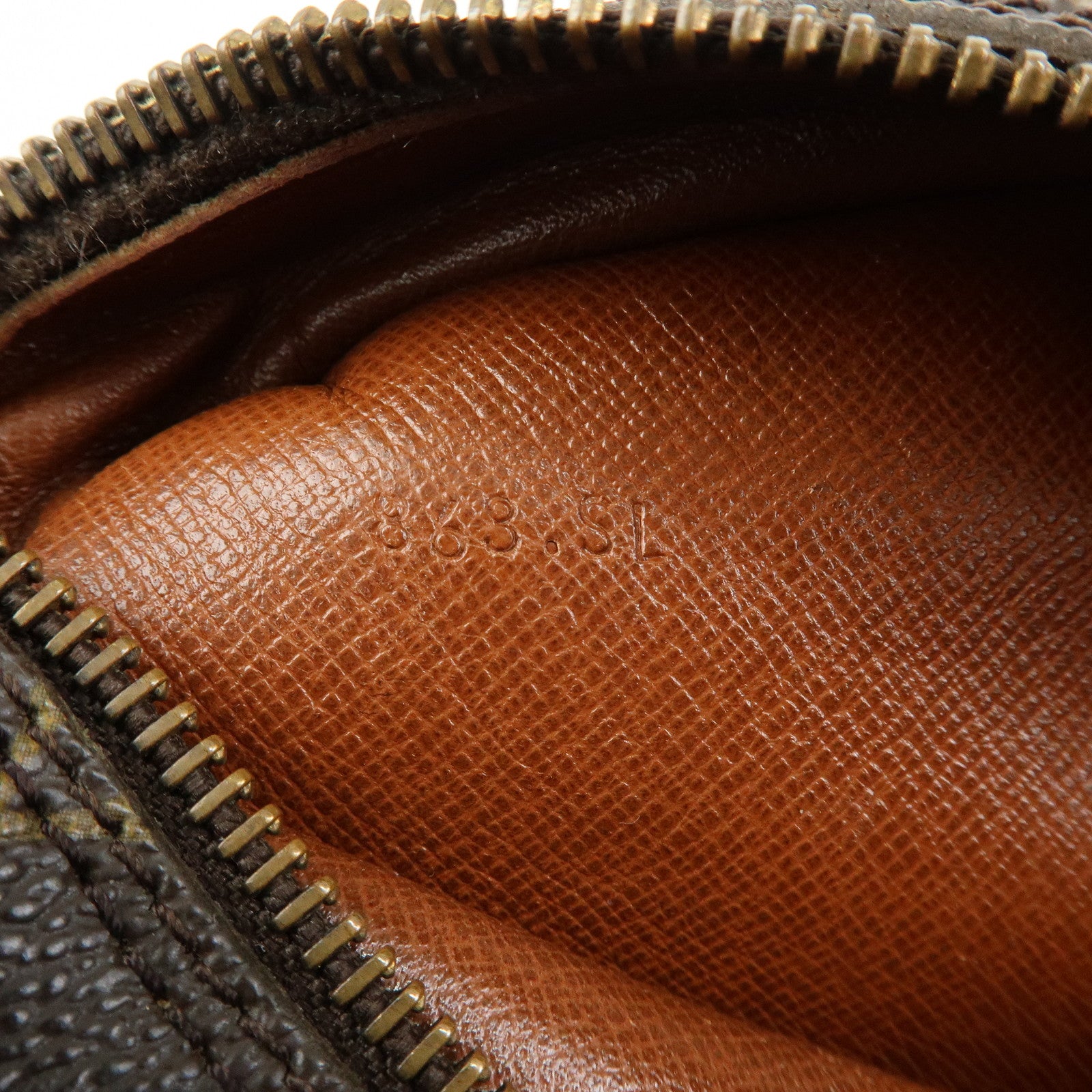Louis Vuitton Monogram Compiegne 28 Pouch Clutch Bag Brown M51845