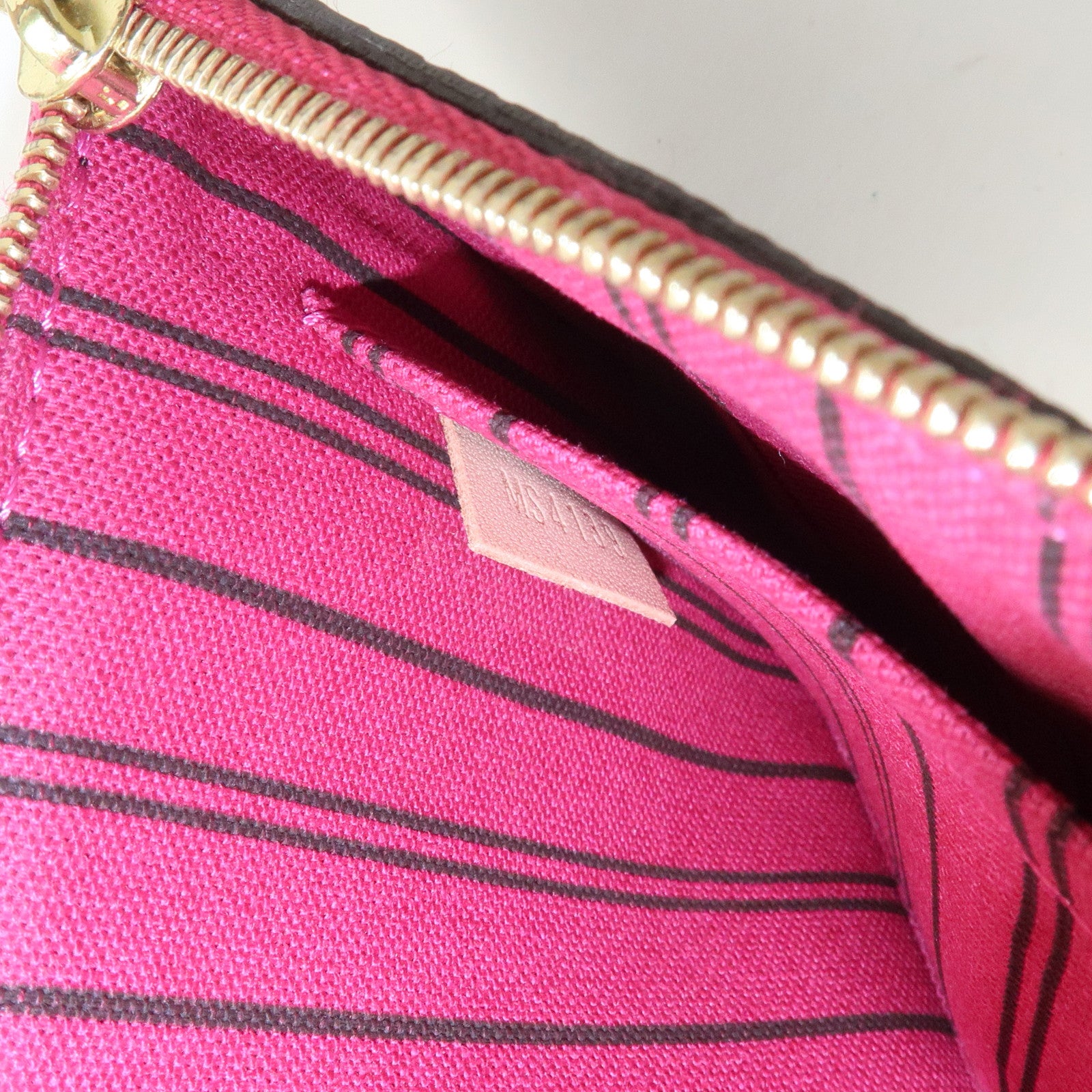 Louis Vuitton Monogram Canvas Pouch for Neverfull PM Tote Bag