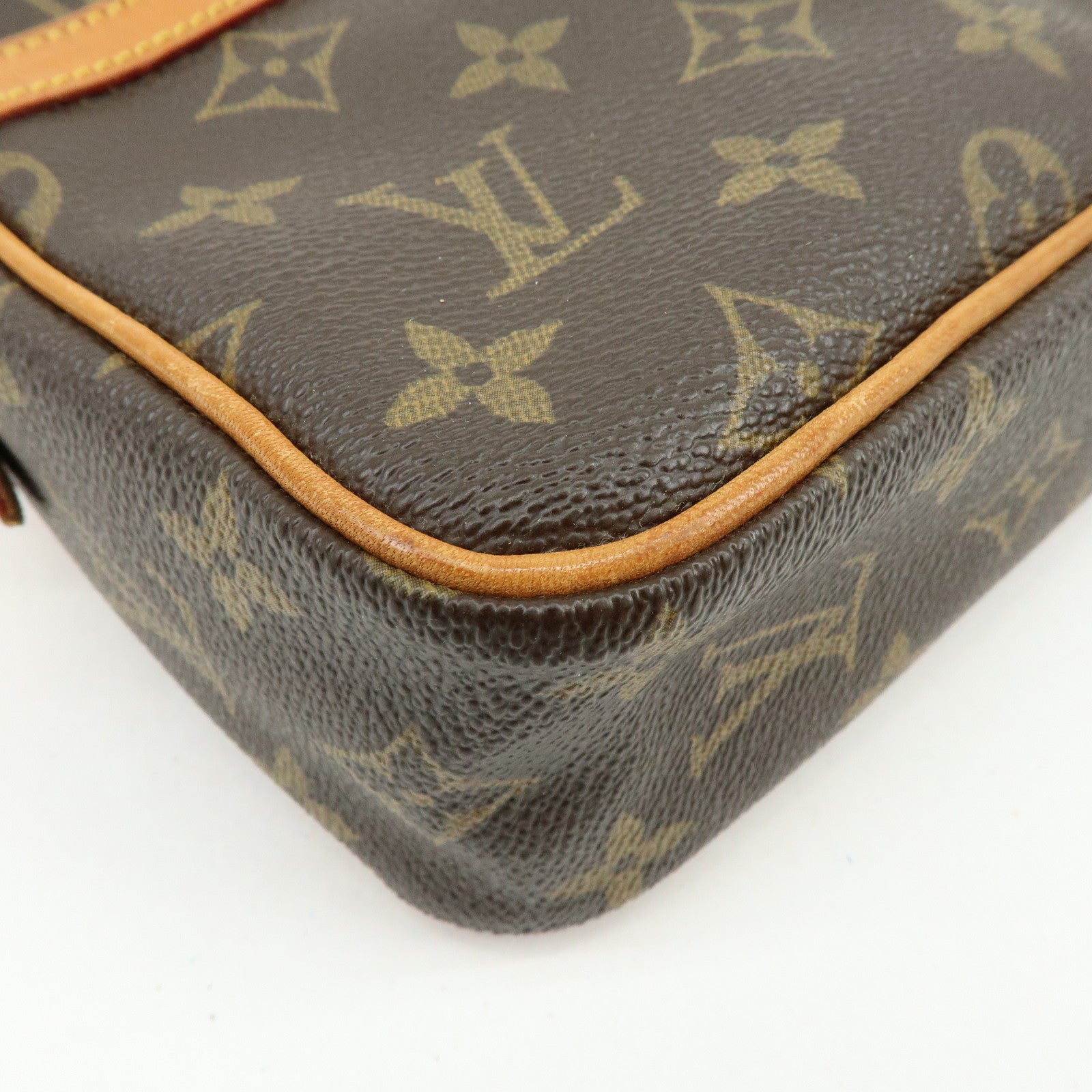 Louis Vuitton Monogram Compiegne 23 Pouch Clutch Bag Brown M51845