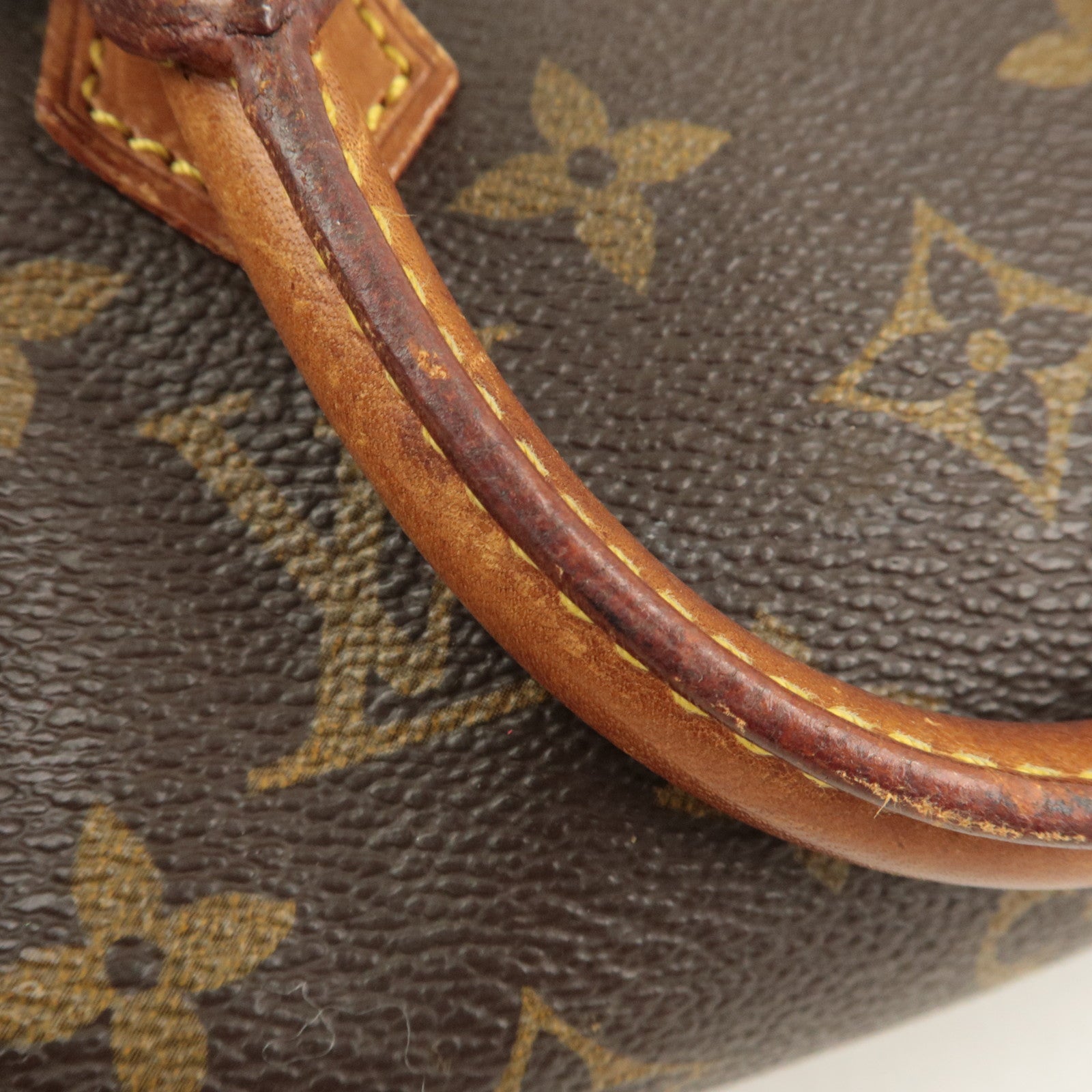 Louis Vuitton Monogram Mini Speedy Hand Bag Brown M41534 Used