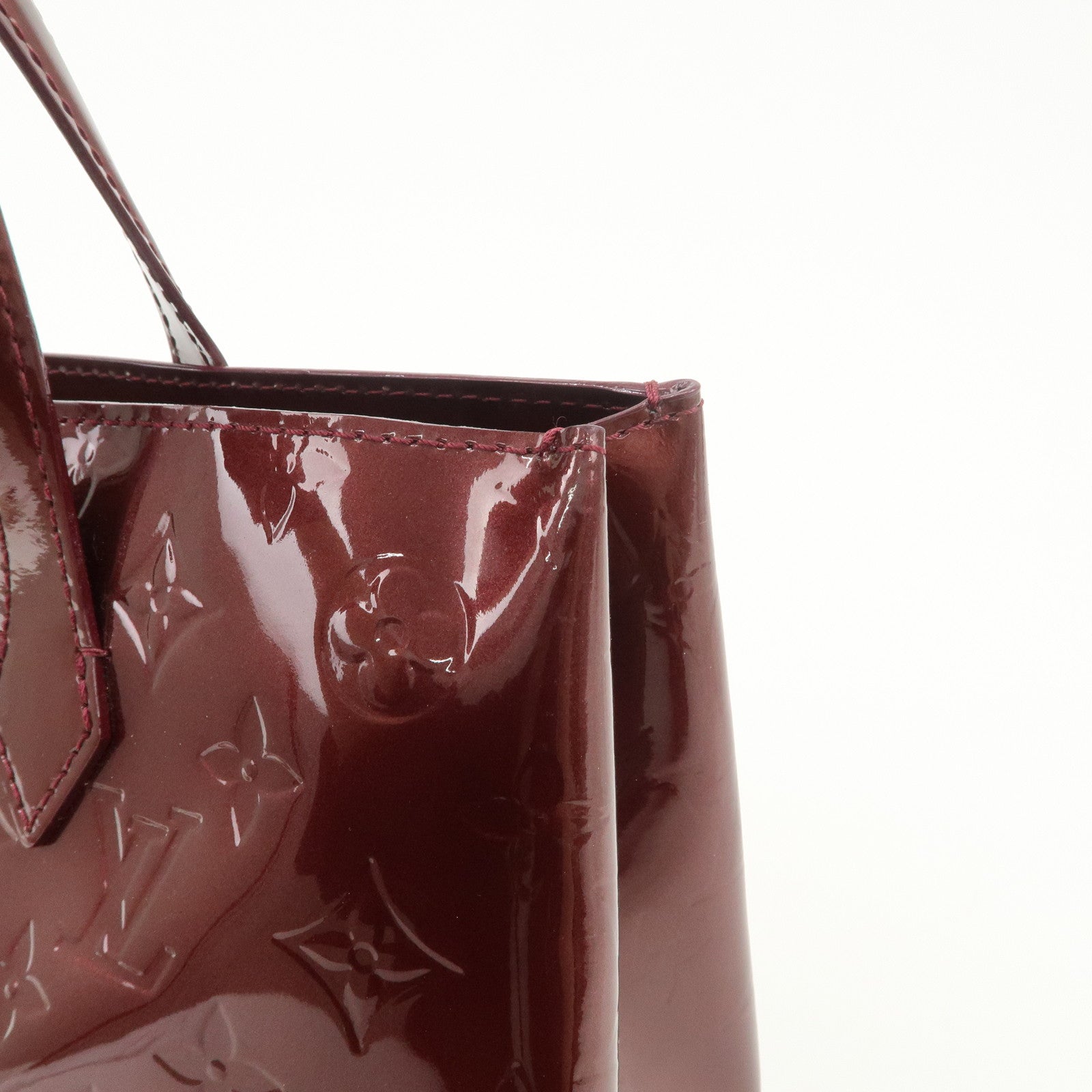 Louis Vuitton Monogram Vernis Wilshire PM Rouge Faurviste M91644