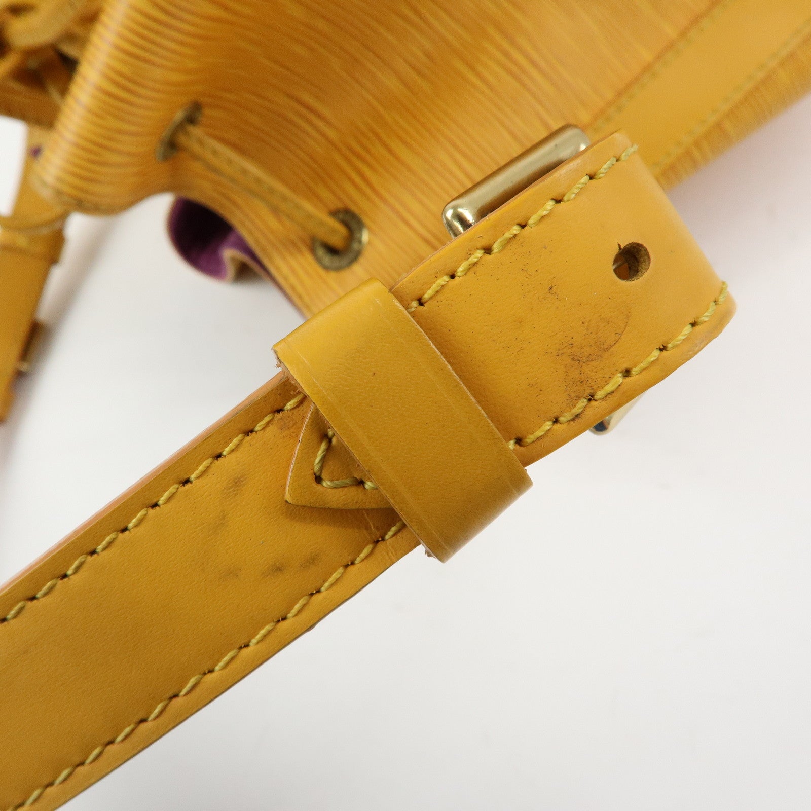 Louis Vuitton Epi Petit Noe Shoulder Bag Tassili Yellow M44109