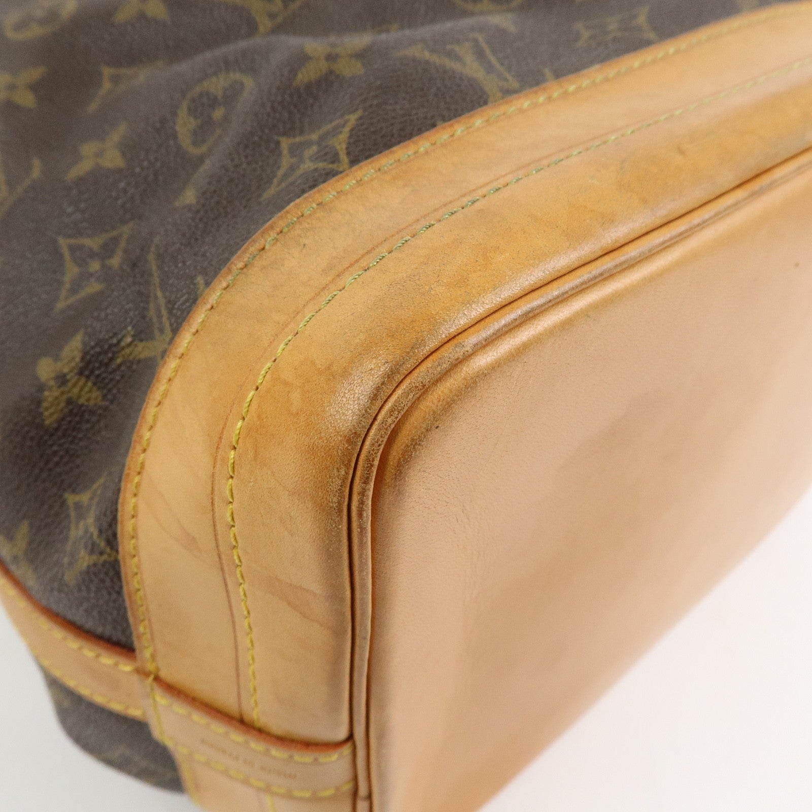 Louis Vuitton Monogram Noe Shoulder Bag Hand Bag Brown M42224