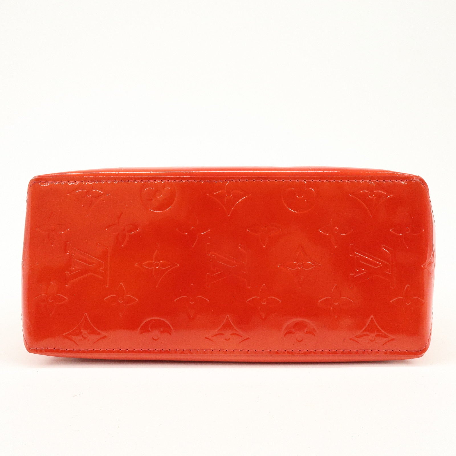 Louis Vuitton Monogram Vernis Lead PM Hand Bag Pomme d'Amour M91990