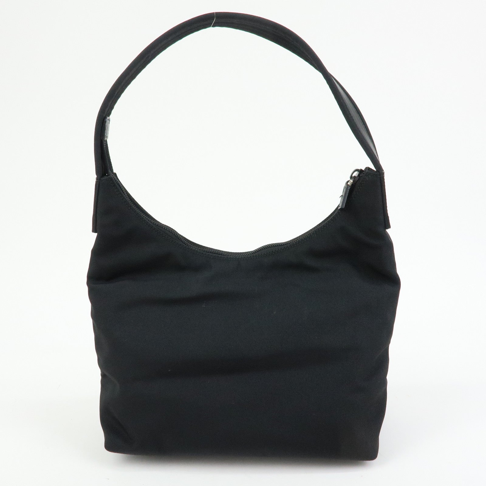 GUCCI Canvas Leather Shoulder Bag Hand Bag Black 001・3386・1705