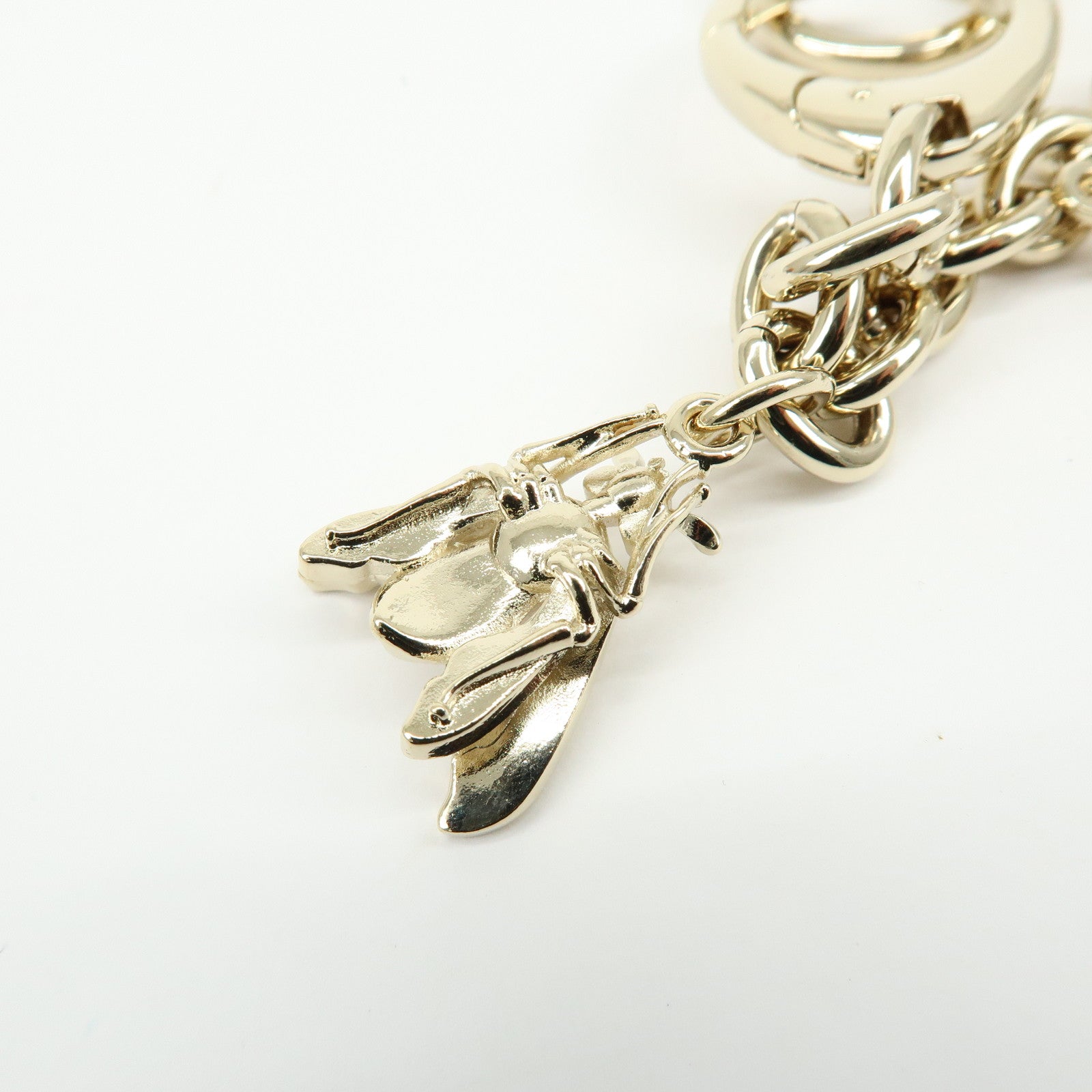 Christian Dior Metal 30 Montaigne Charm Bag Charm Key Holder