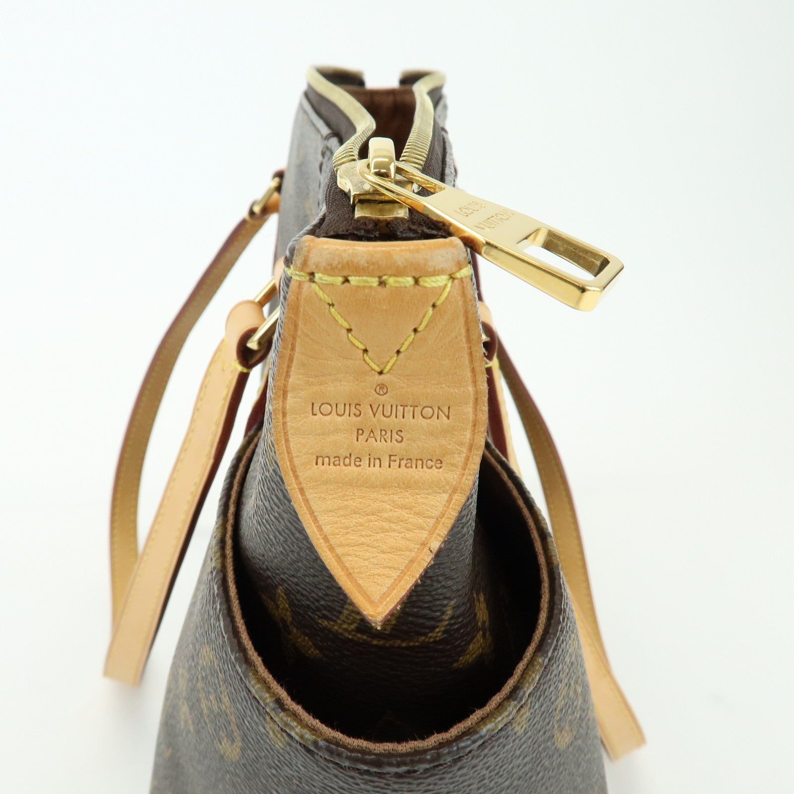 Louis Vuitton Monogram Totally PM Shoulder Bag Brown M56688