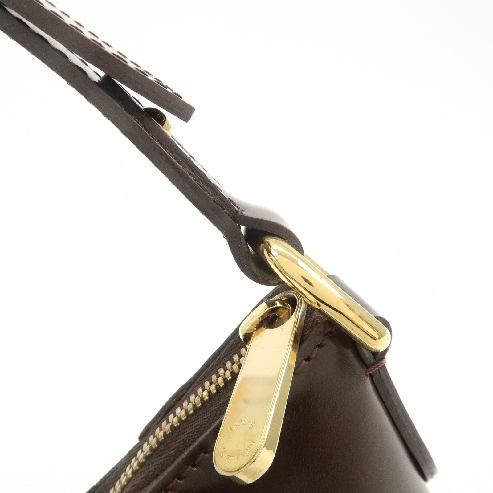 Louis Vuitton Damier Ebene Thames PM Shoulder Bag Hand Bag N48180