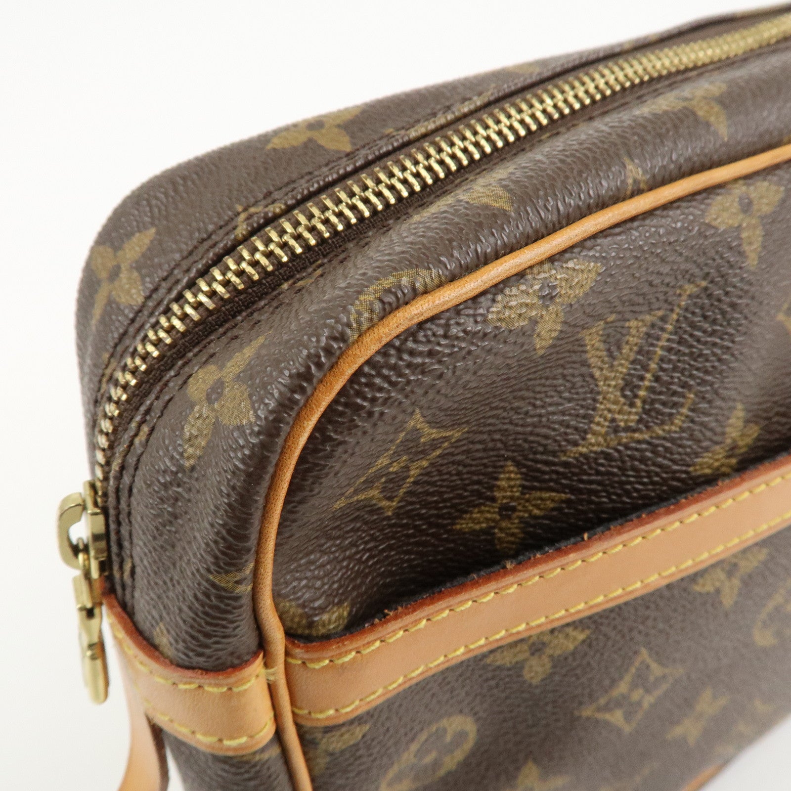 Louis Vuitton Monogram Compiegne 28 Pouch Clutch Bag M51845 Used