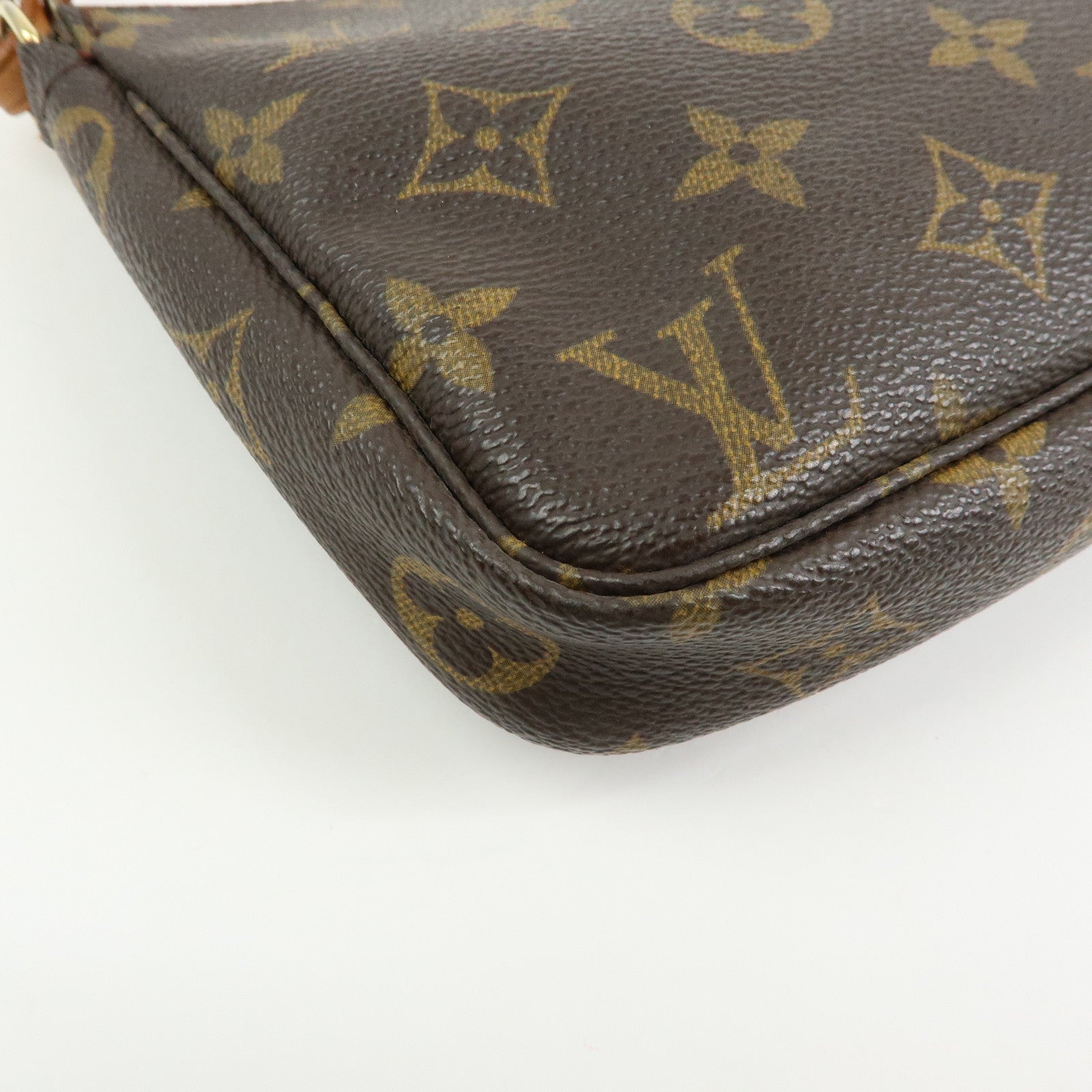 Louis Vuitton Monogram Pochette Accessoires Pouch Hand Bag M51980