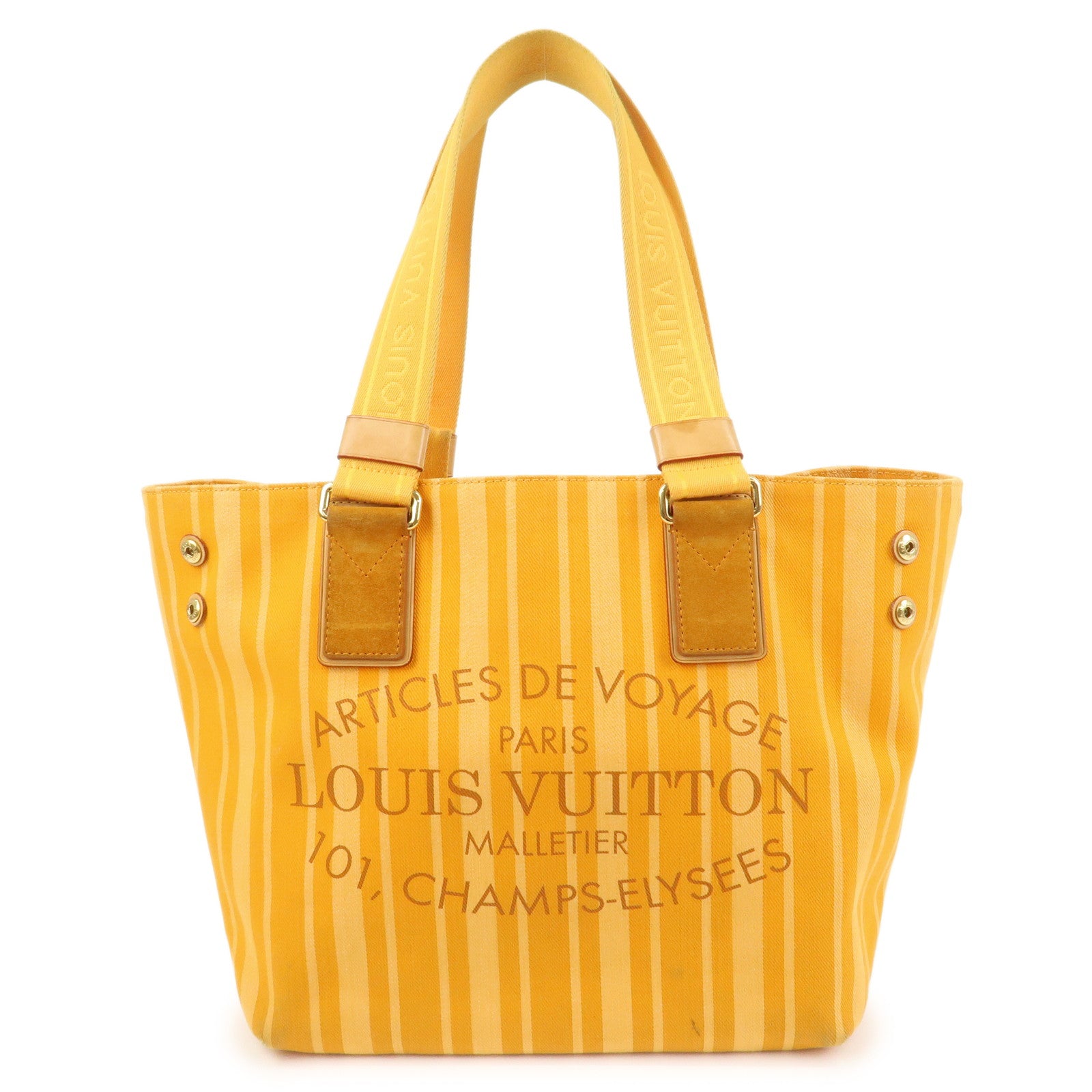 Louis Vuitton Plein Soleil Cabas PM Canvas Tote Bag Orange M94145