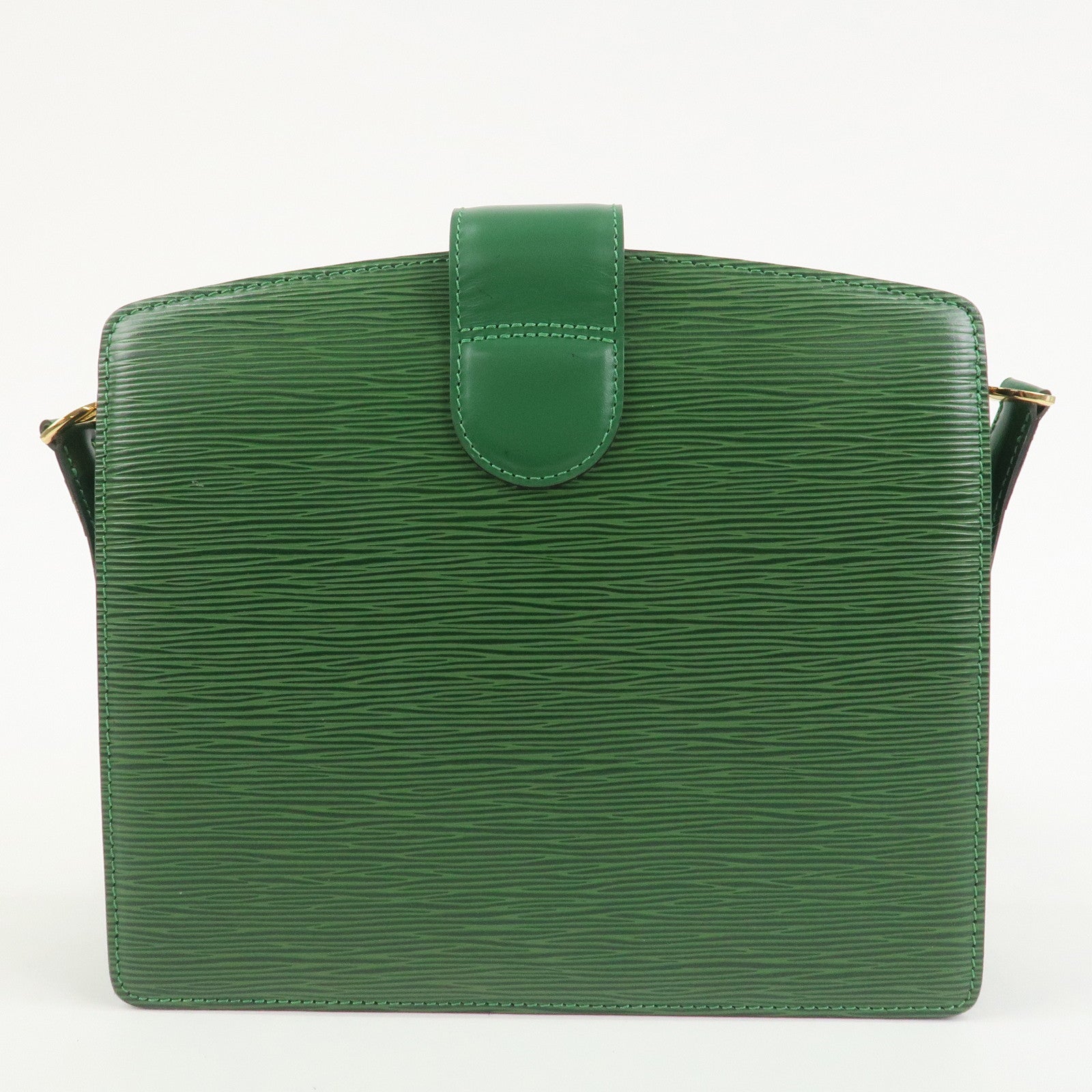 Louis Vuitton Epi Capucines Leather Shoulder Bag BorneoGreen M52344