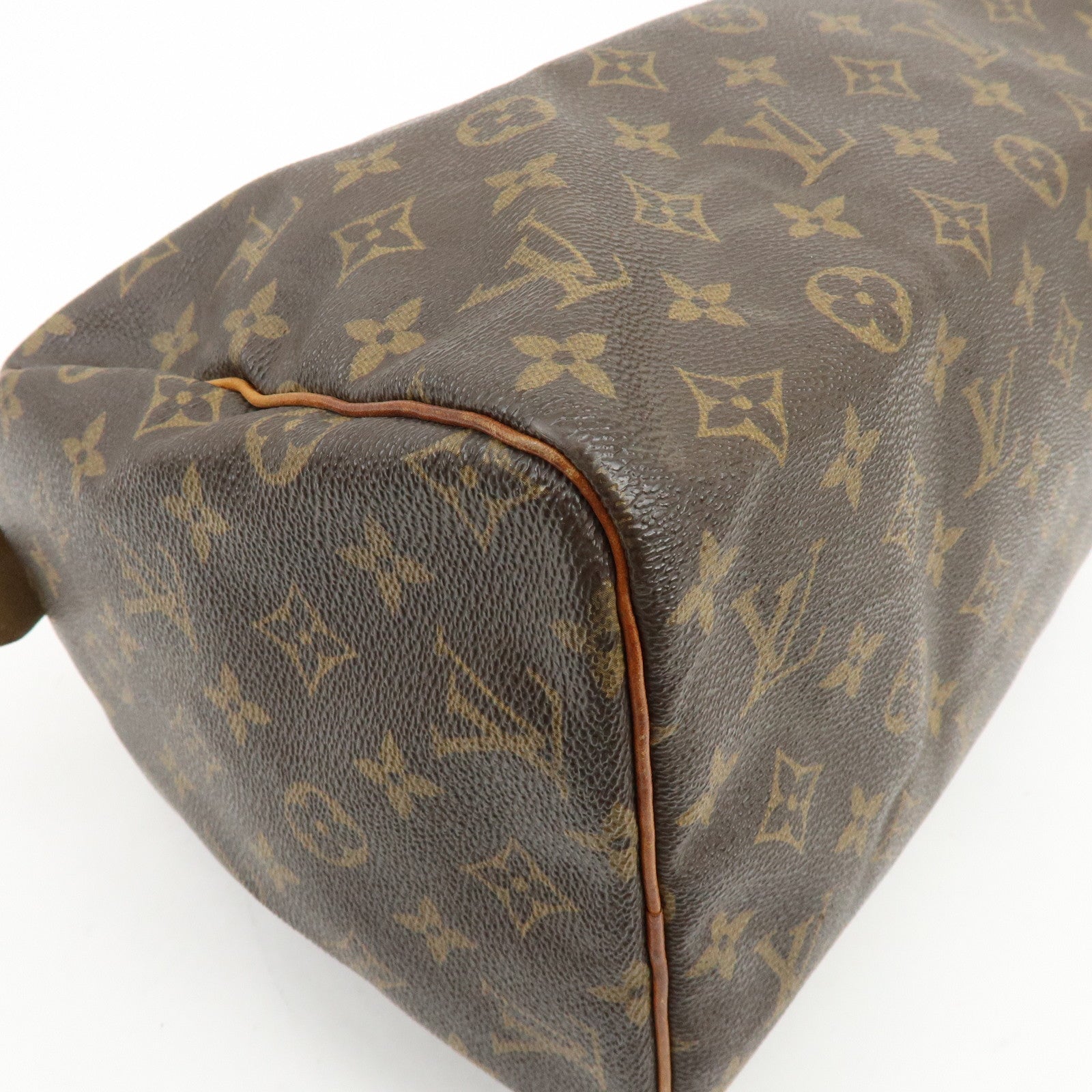 Louis Vuitton Monogram Speedy 30 Boston Bag Hand Bag Brown M41526
