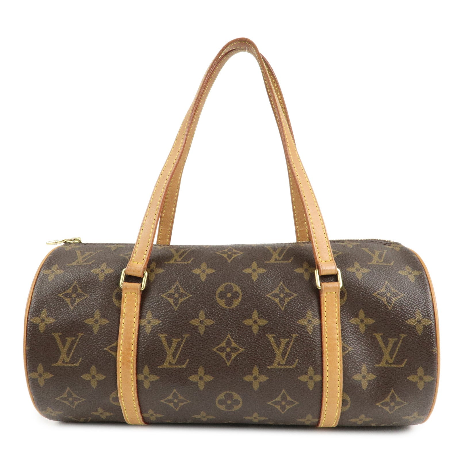 Louis Vuitton Monogram Papillon 30 Hand Bag New Style M51385 Used