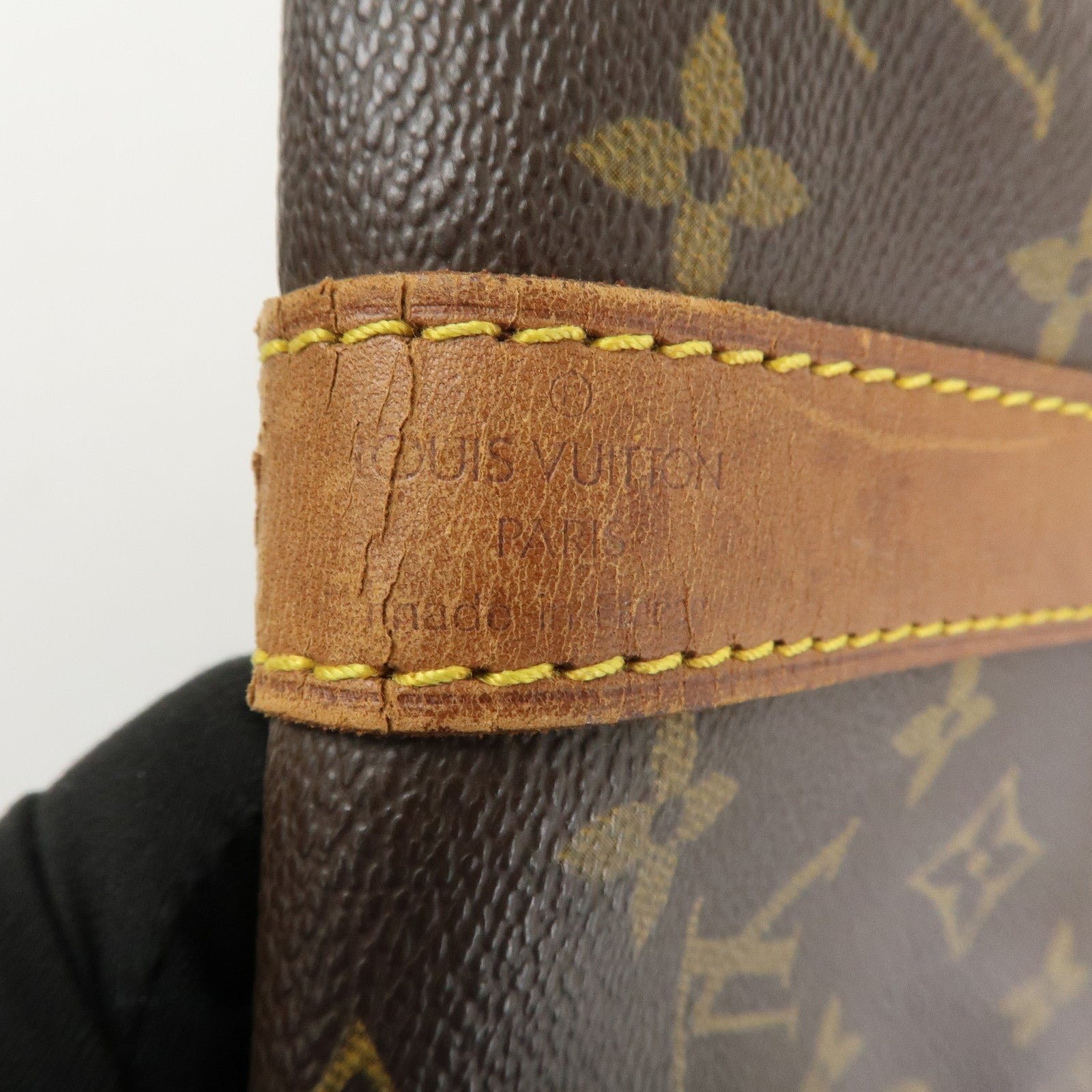 Louis Vuitton Monogram Keep All Bandouliere 45 Boston Bag M41418