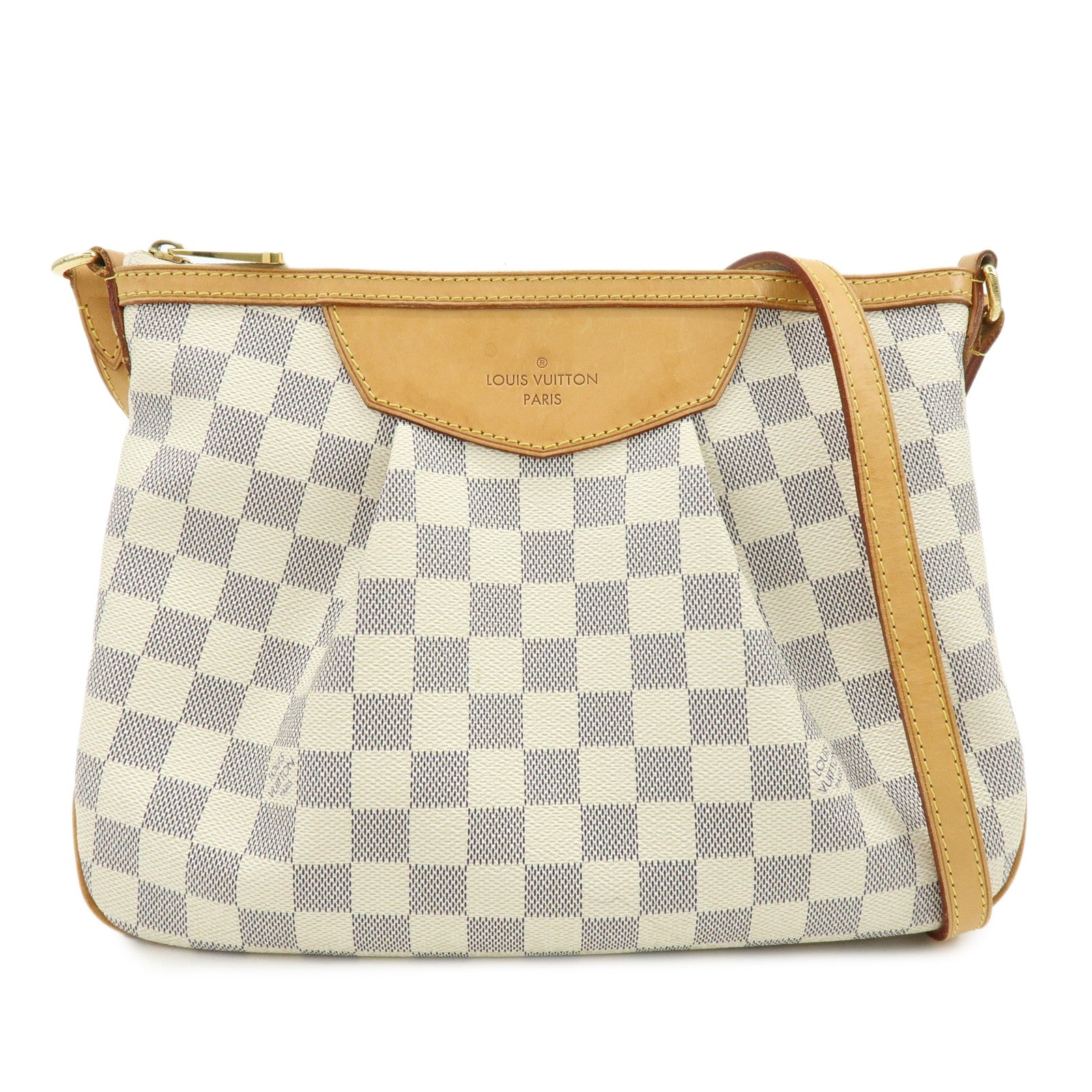 Louis Vuitton Damier Azur Siracusa PM Shoulder Crossbody Bag M41113