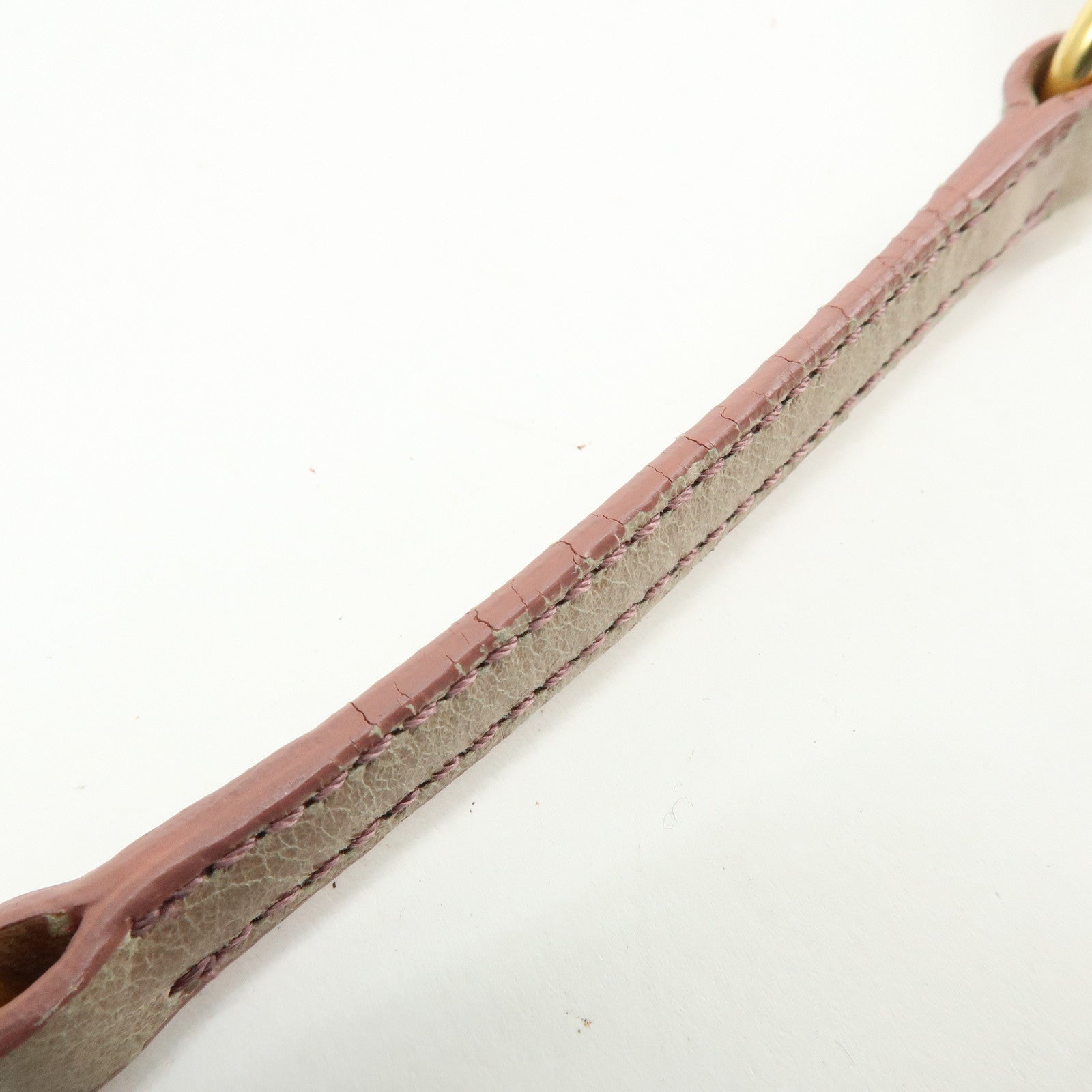 MIU MIU Matelasse Shoulder Bag Hand Bag Pink Beige 5N1521