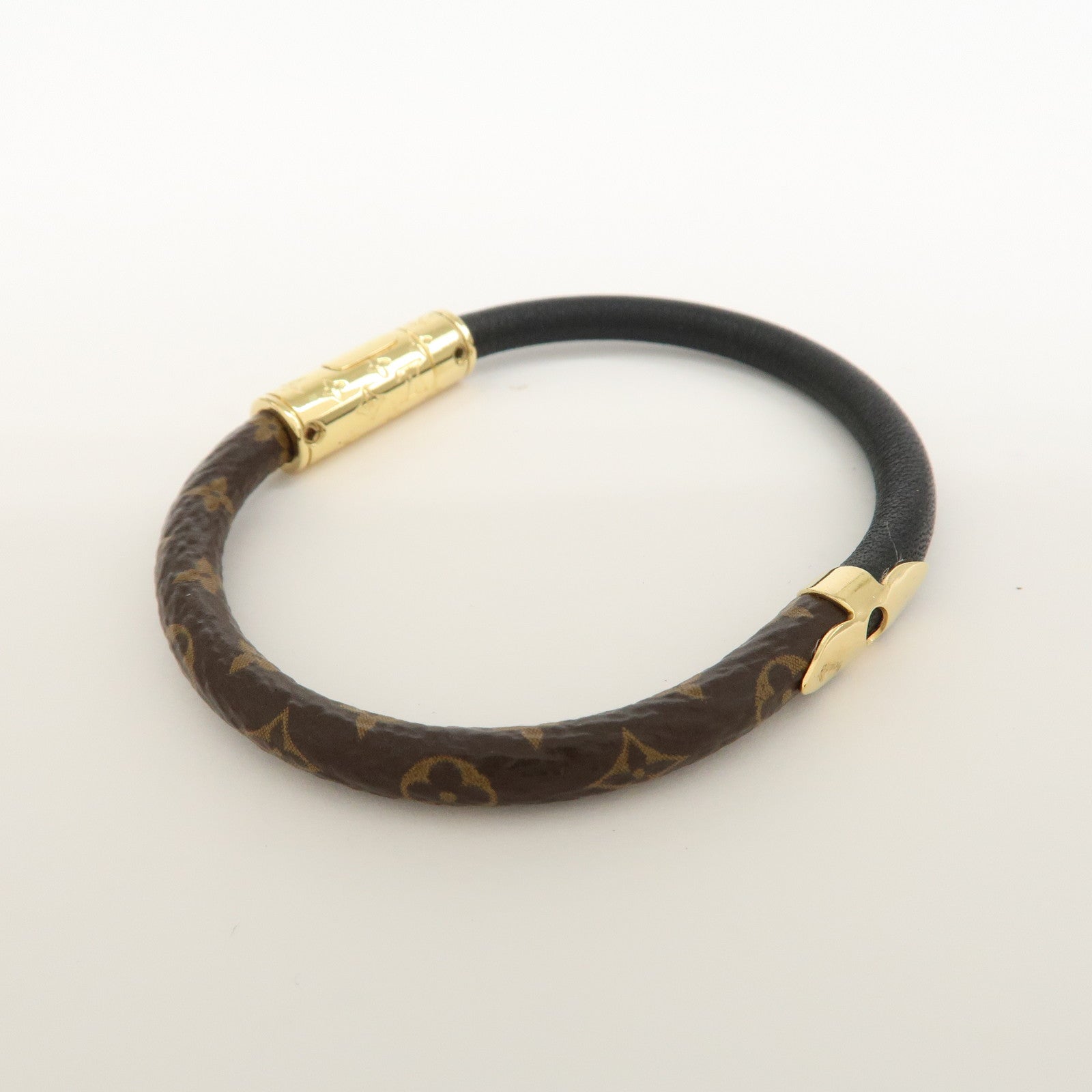 Louis Vuitton Monogram Daily Confidential Bracelet Brown M6431