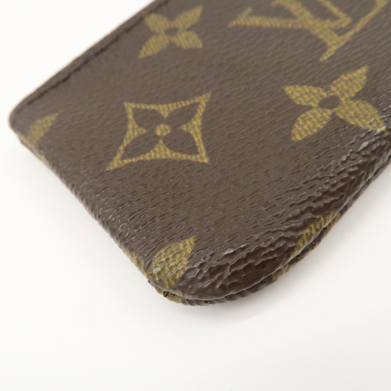 Louis Vuitton Monogram Pochette Cles Coin Case Key Case M62650