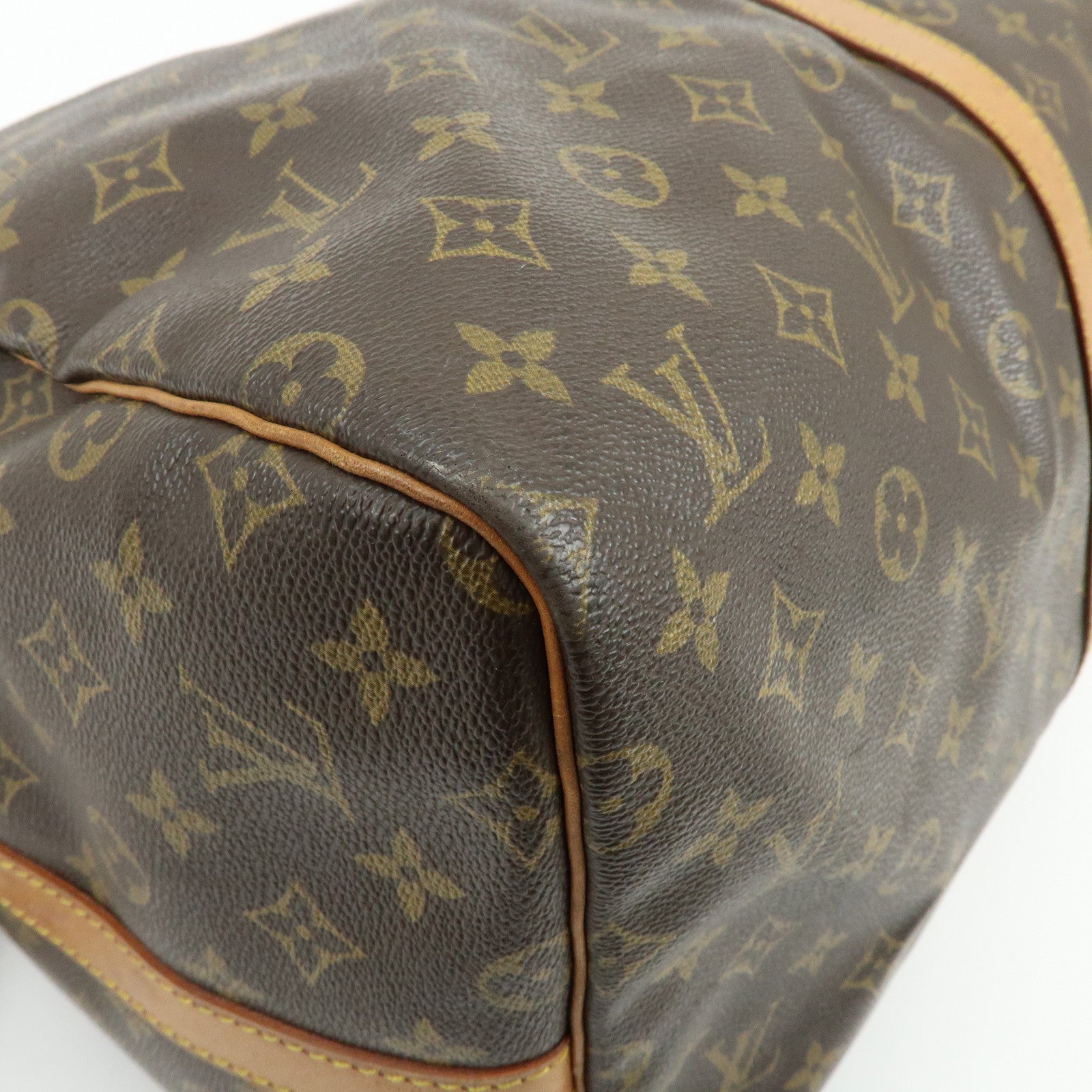 Louis Vuitton Monogram Keep All Bandouliere 55 Boston Bag M41414