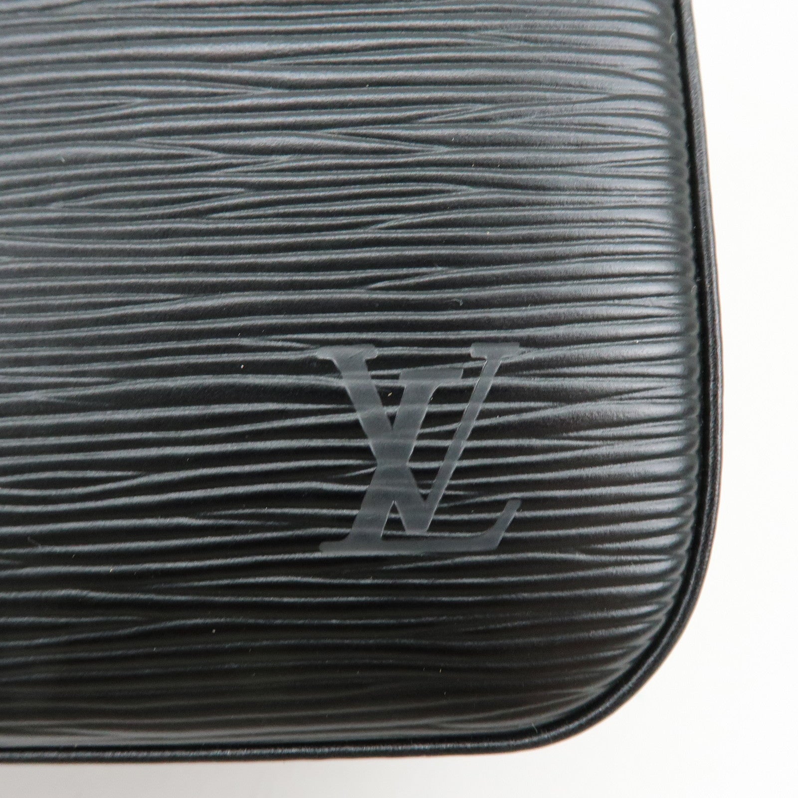 Louis Vuitton Epi Buci Shoulder Bag Hand Bag Noir M52202