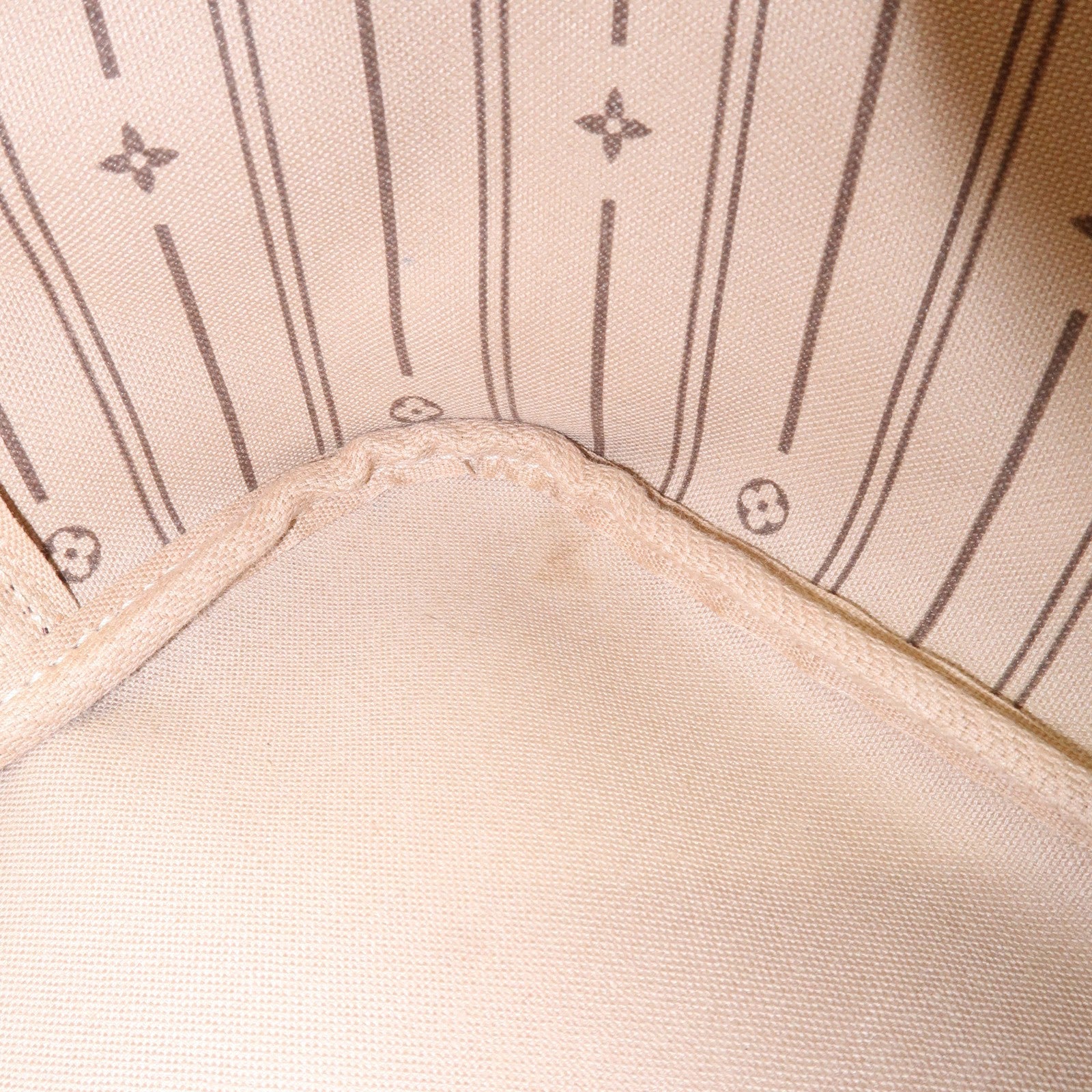 Louis Vuitton Monogram Neverfull MM Tote Bag Brown M40156 Used