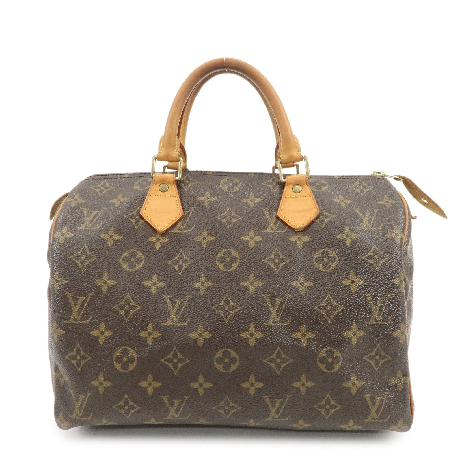 Louis Vuitton Monogram Speedy 30 Boston Bag Hand Bag Brown M41526
