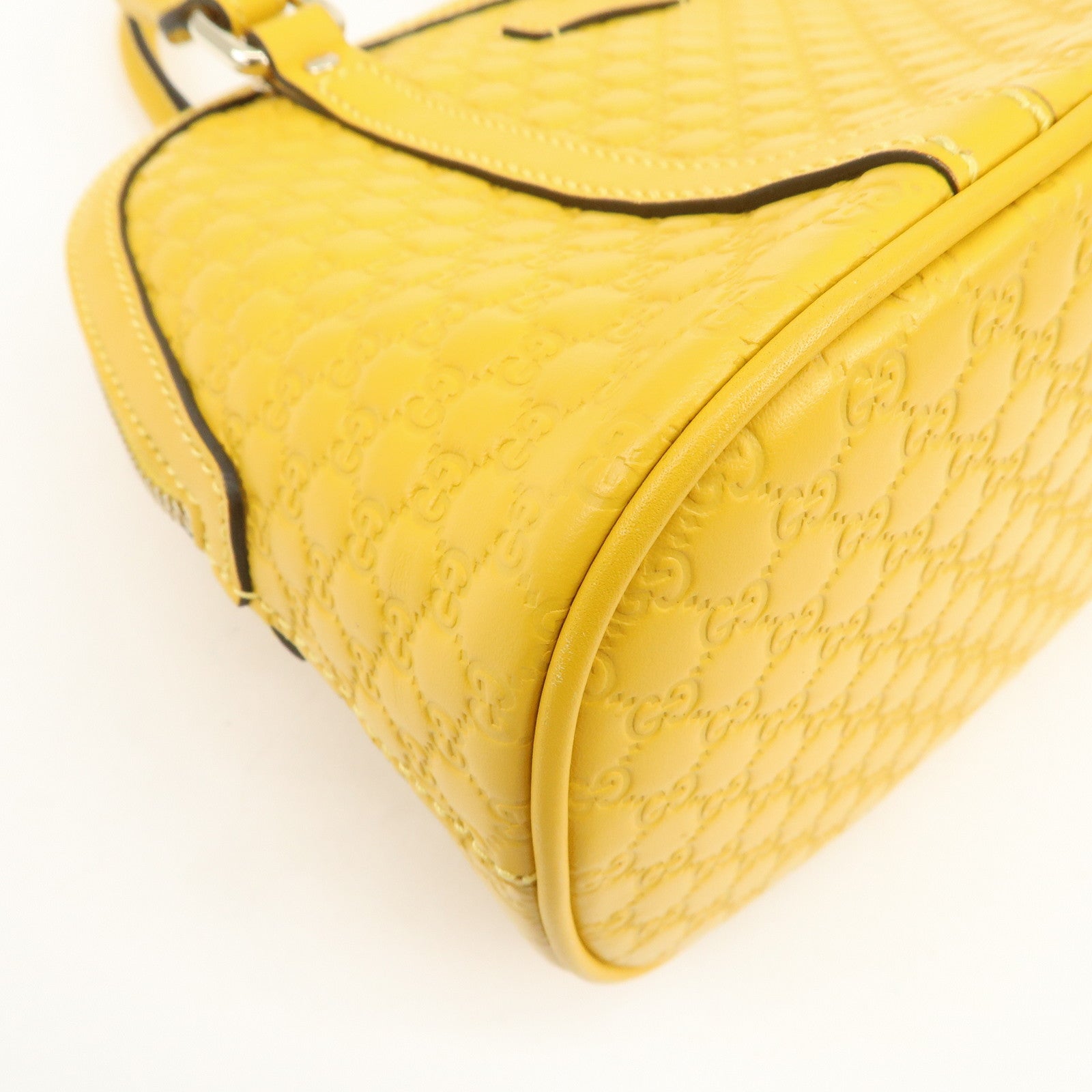 GUCCI Micro Guccissima Leather 2WayBag Hand Bag Shoulder Bag 449654