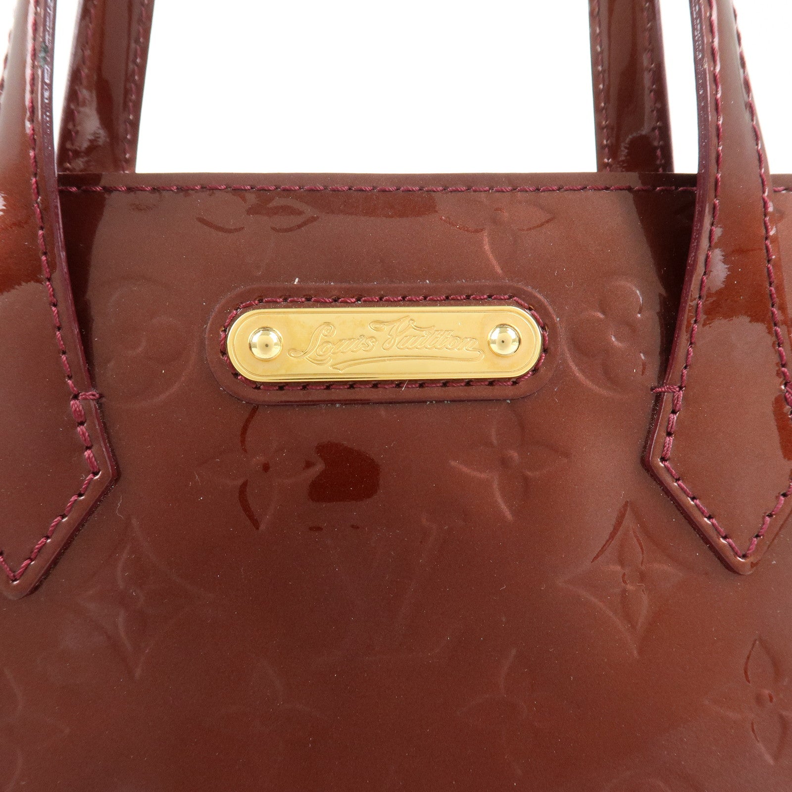 Louis Vuitton Monogram Vernis Wilshire PM Rouge Faurviste M91644