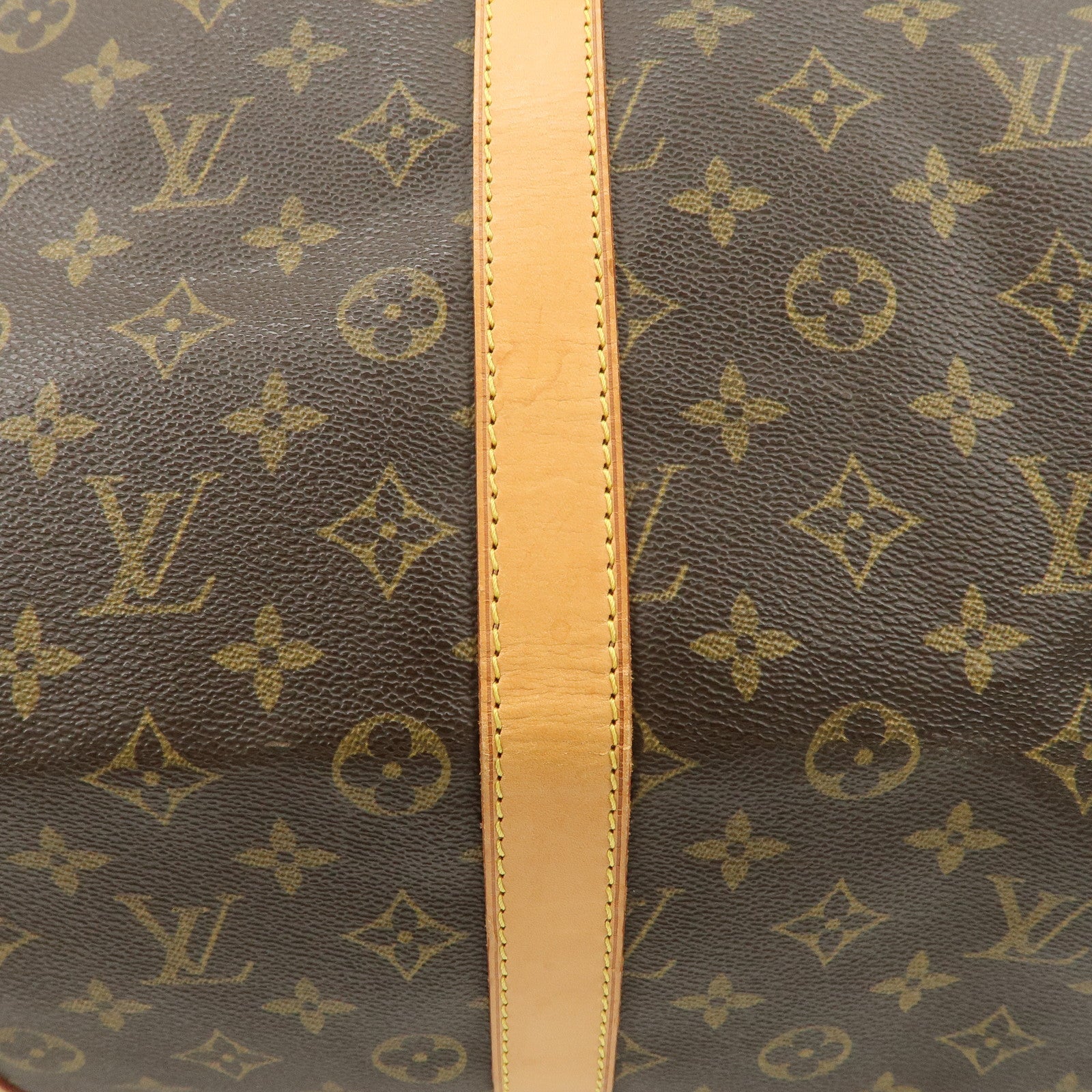Louis Vuitton Monogram Keep All Bandouliere 55 Boston Bag M41414