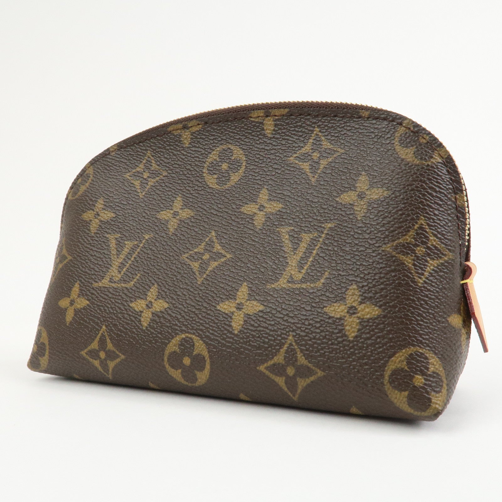 Louis Vuitton Monogram Pochette Cosmetic Pouch Brown M47515