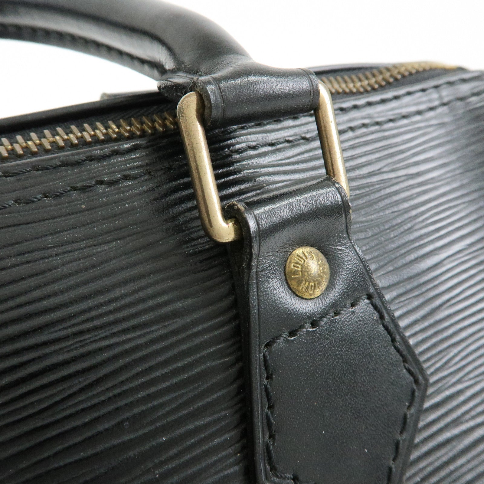 Louis Vuitton Epi Speedy 25 Boston Bag Hand Bag Noir Black M43012